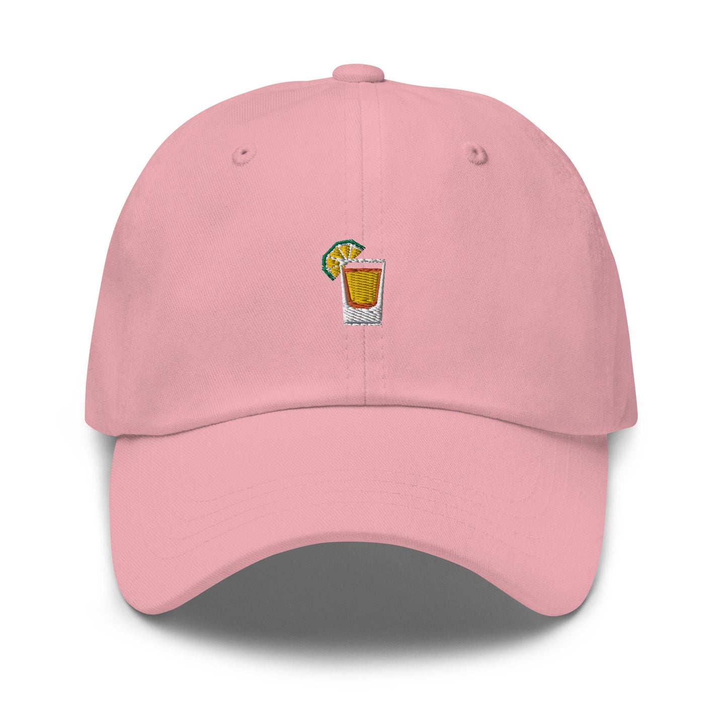 Tequila Shot Dad Hat - Gift for Mexican Spirit Lovers and Party Goers - Multiple Colors - Cotton Embroidered Cap