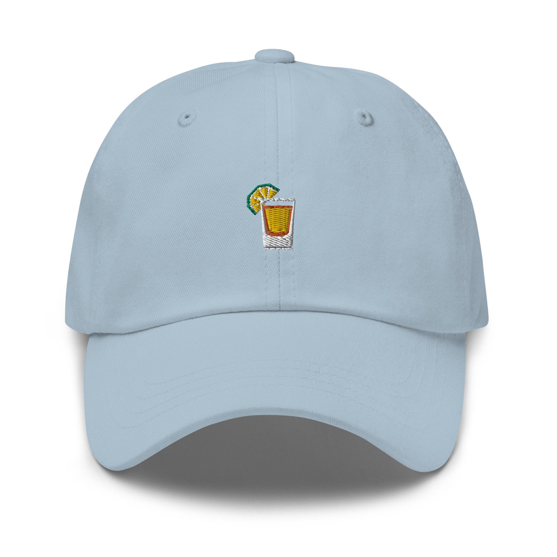 Tequila Shot Dad Hat - Gift for Mexican Spirit Lovers and Party Goers - Multiple Colors - Cotton Embroidered Cap