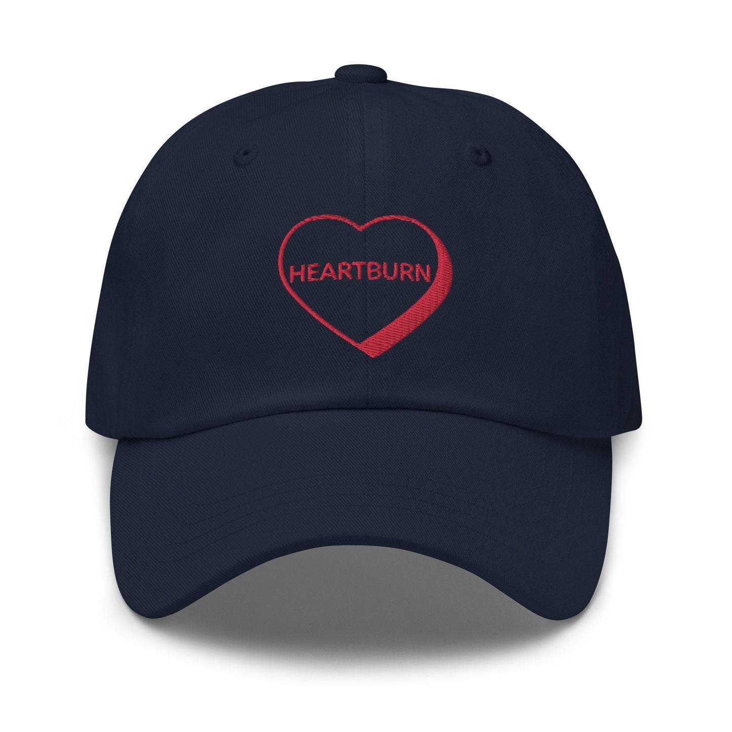 Heartburn Hat - Multiple Colors - Cotton Embroidered Cap