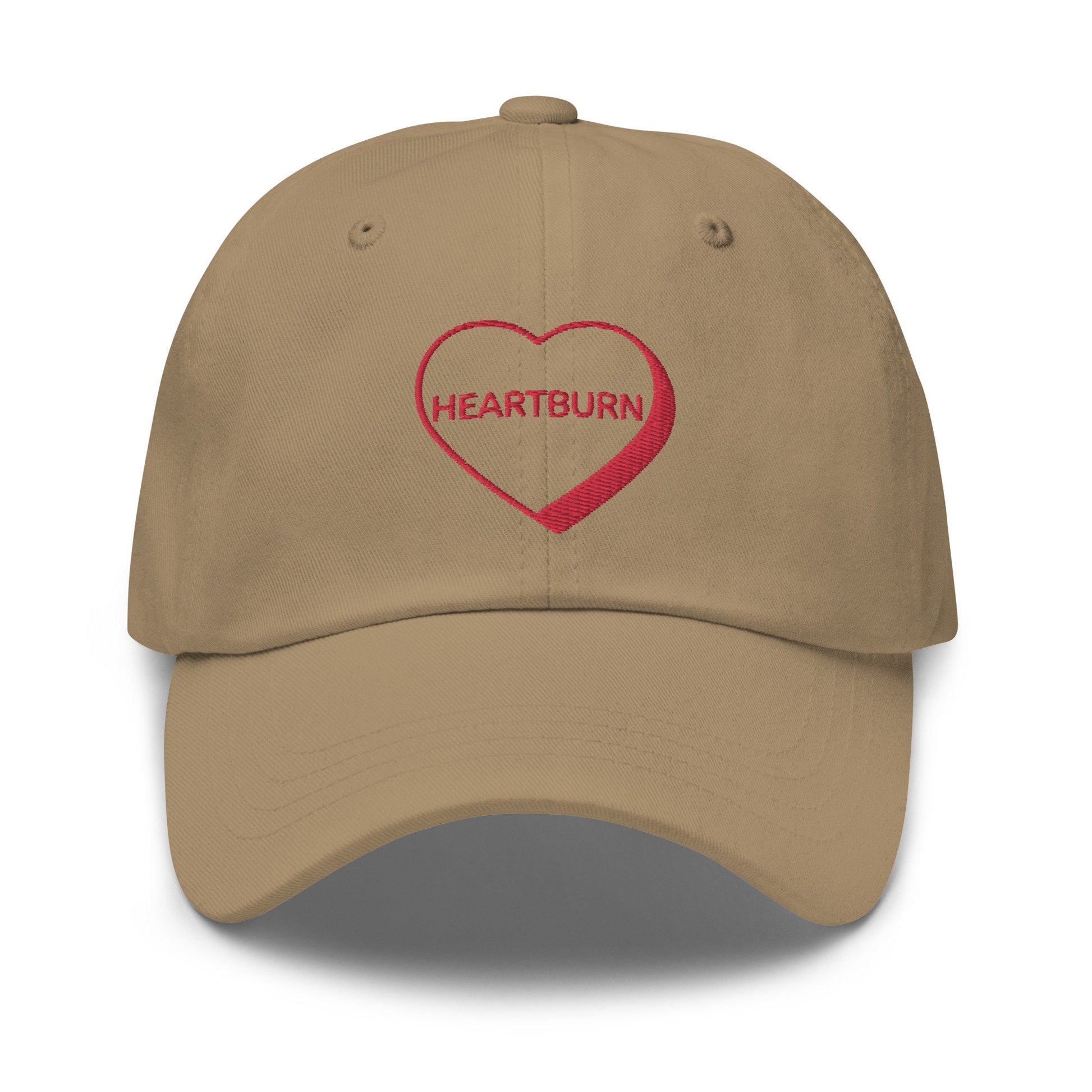 Heartburn Hat - Multiple Colors - Cotton Embroidered Cap