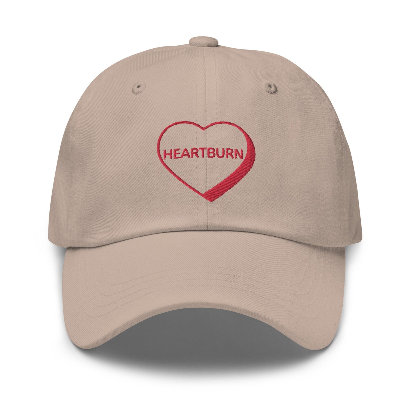 Heartburn Hat - Multiple Colors - Cotton Embroidered Cap