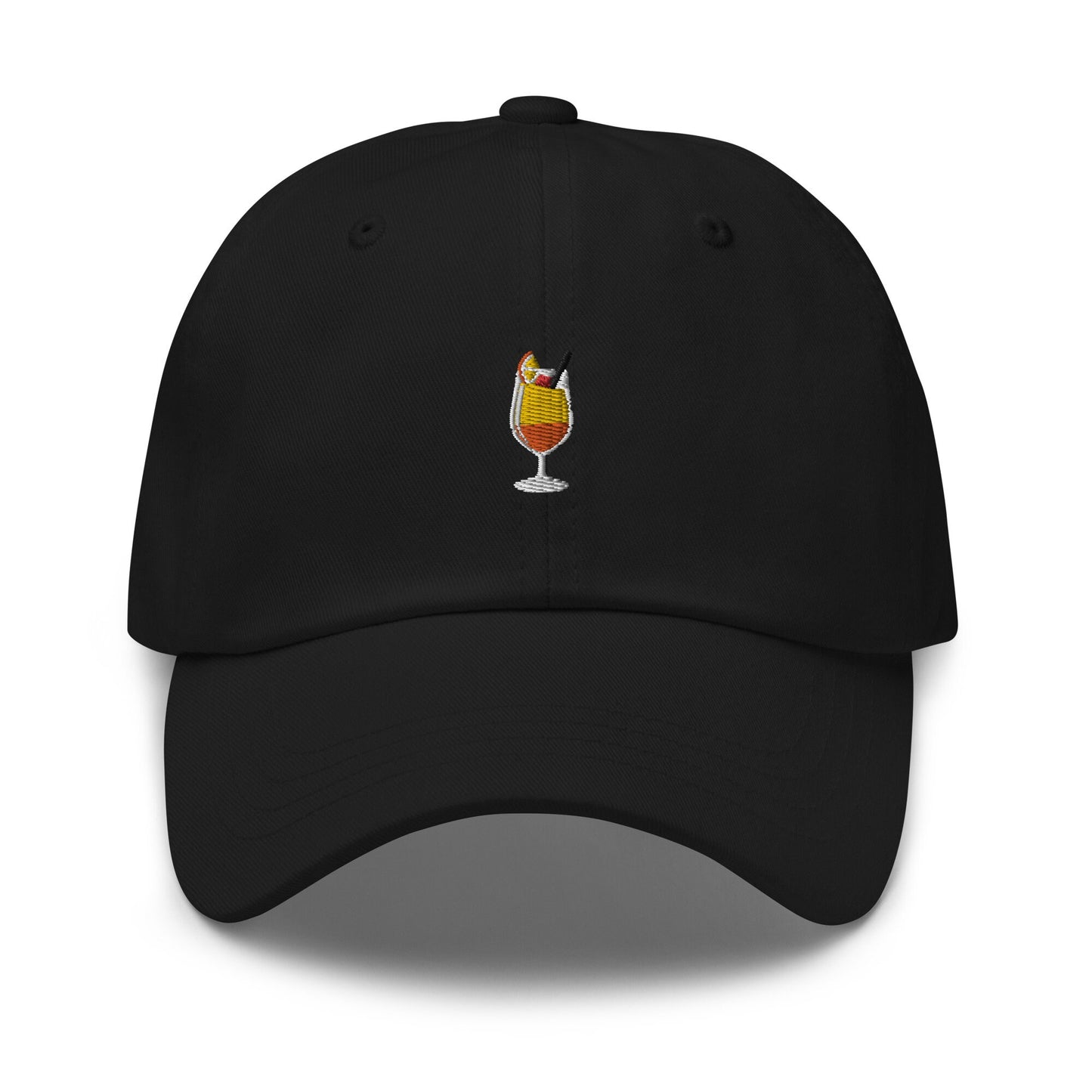 Tequila Sunrise Dad Hat  - Gift for Tequila based cocktail lovers - Embroidered Cotton Cap