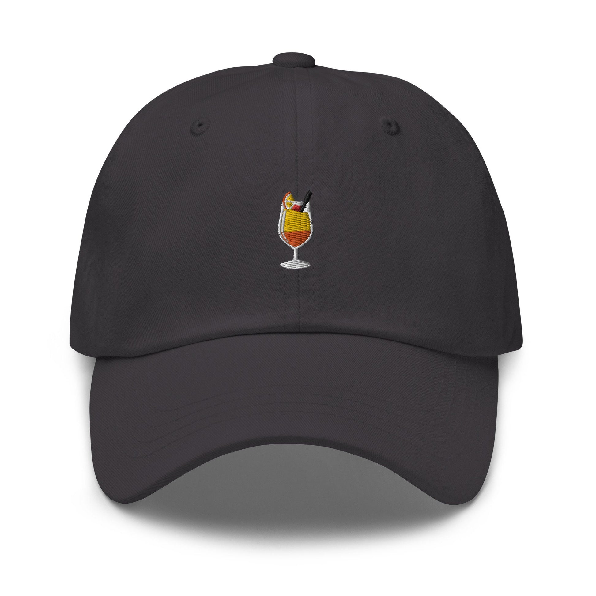 Tequila Sunrise Dad Hat  - Gift for Tequila based cocktail lovers - Embroidered Cotton Cap