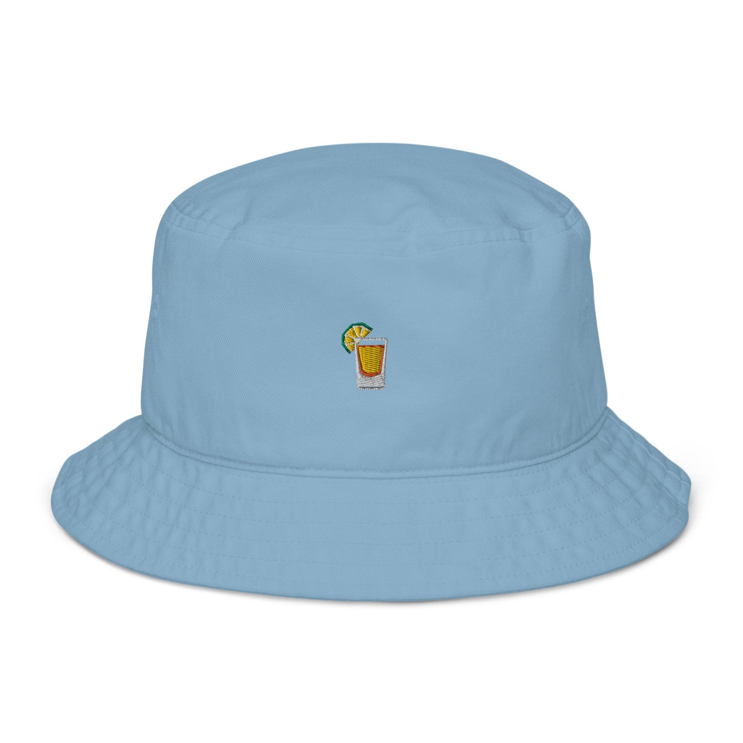 Tequila Shot Bucket Hat - Embroidered 100% Organic Cotton