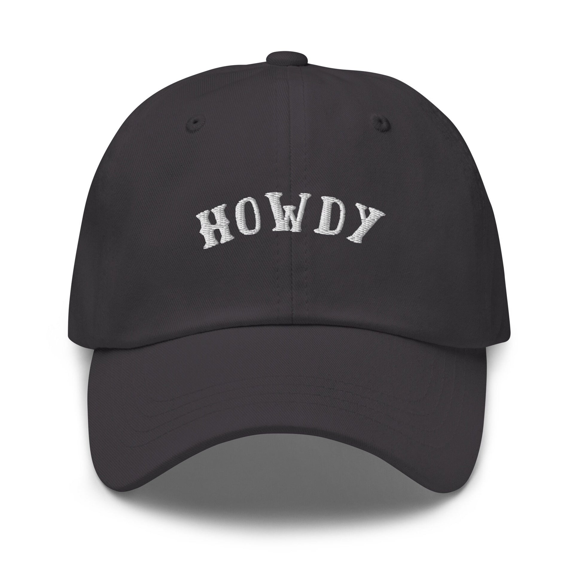 Howdy Dad Hat - Embroidered Cotton Cap