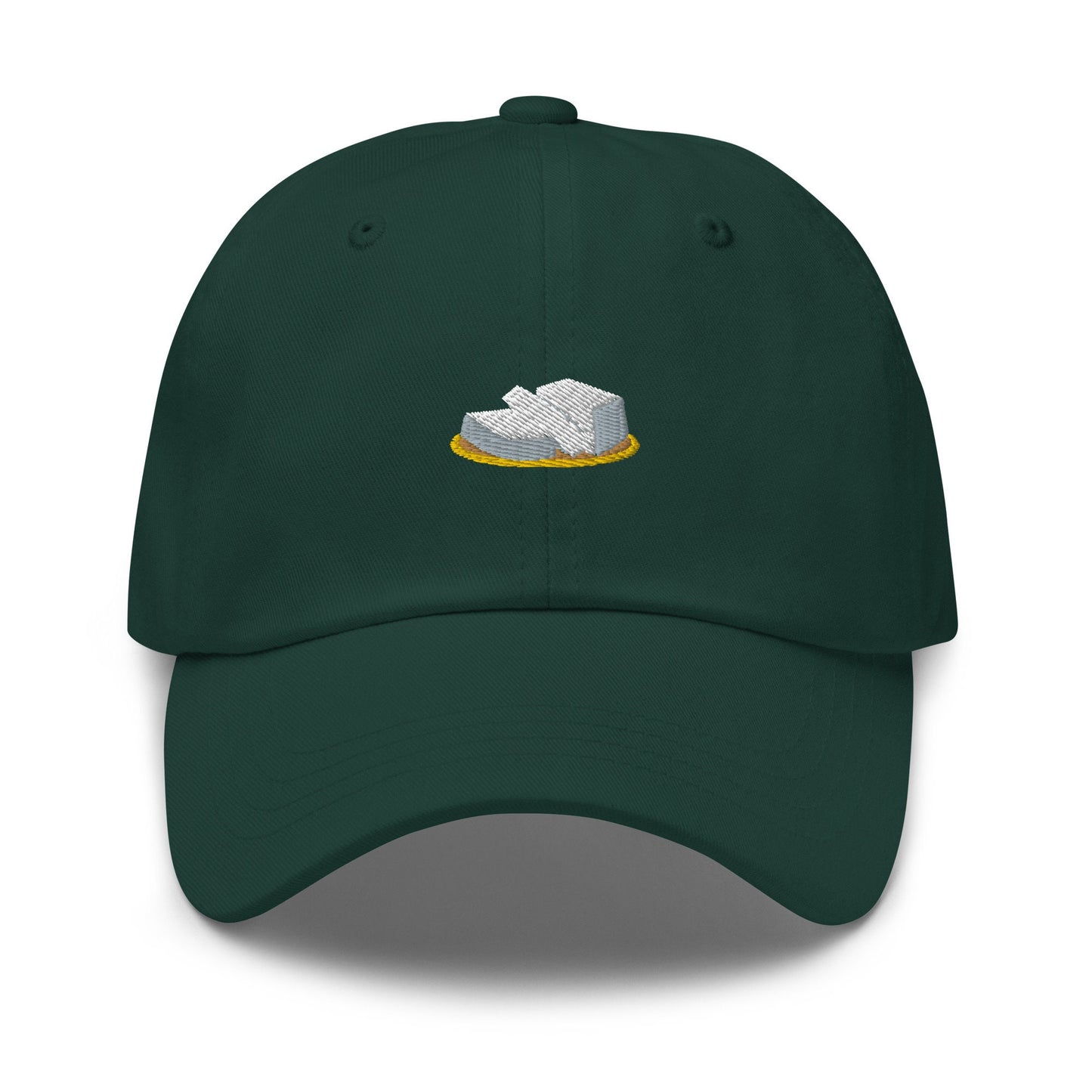 Tofu Hat - Asian Food Lovers - Soy Bean Stans - 100% Embroidered Cotton Dad Hat - Multiple Colours