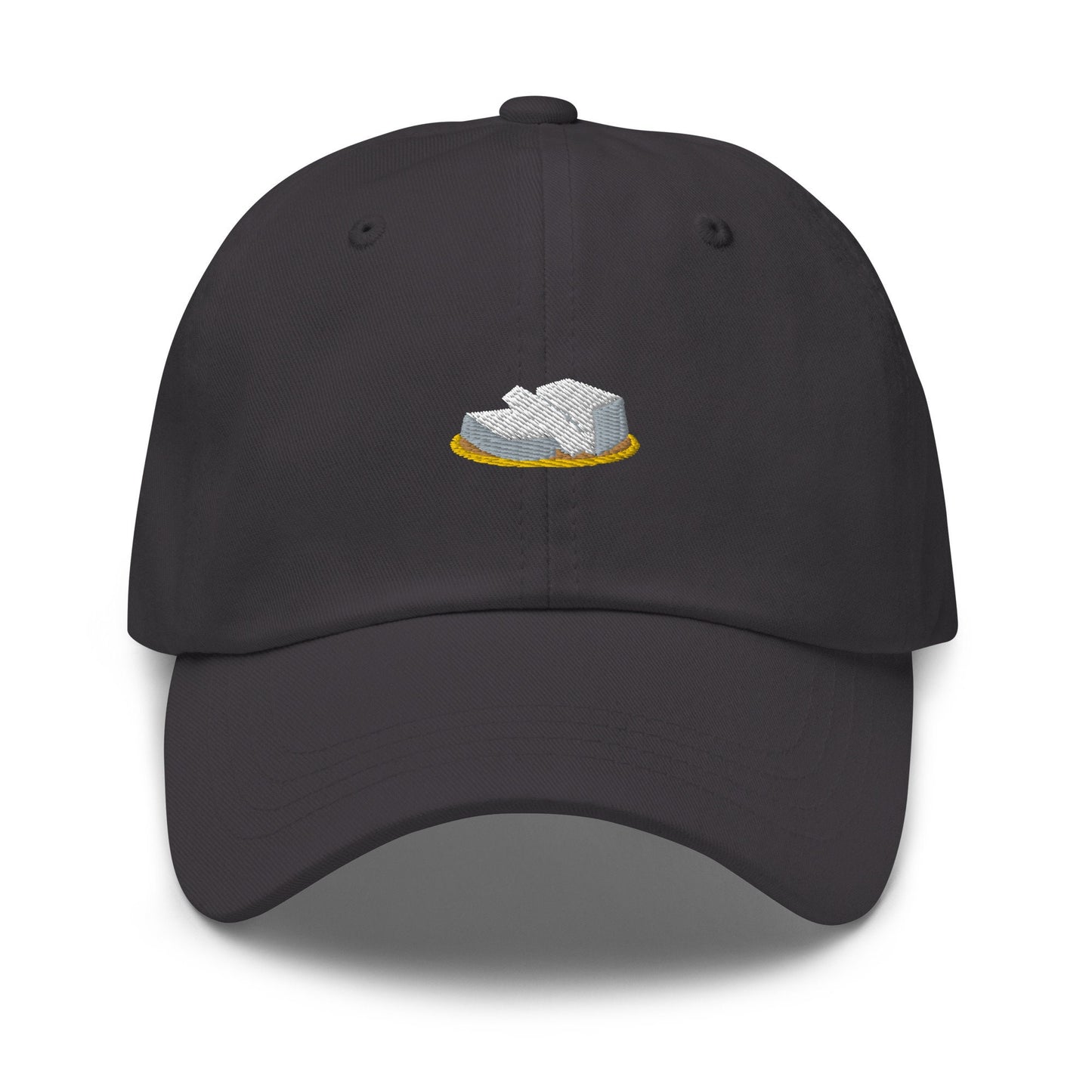 Tofu Hat - Asian Food Lovers - Soy Bean Stans - 100% Embroidered Cotton Dad Hat - Multiple Colours