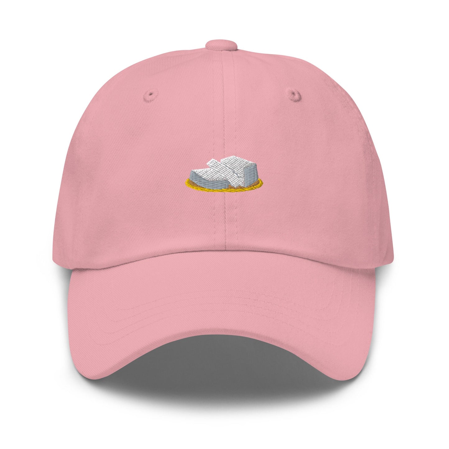 Tofu Hat - Asian Food Lovers - Soy Bean Stans - 100% Embroidered Cotton Dad Hat - Multiple Colours
