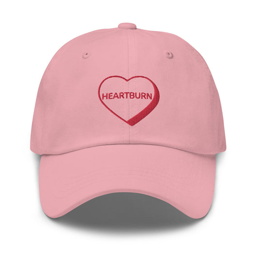 Heartburn Hat - Multiple Colors - Cotton Embroidered Cap