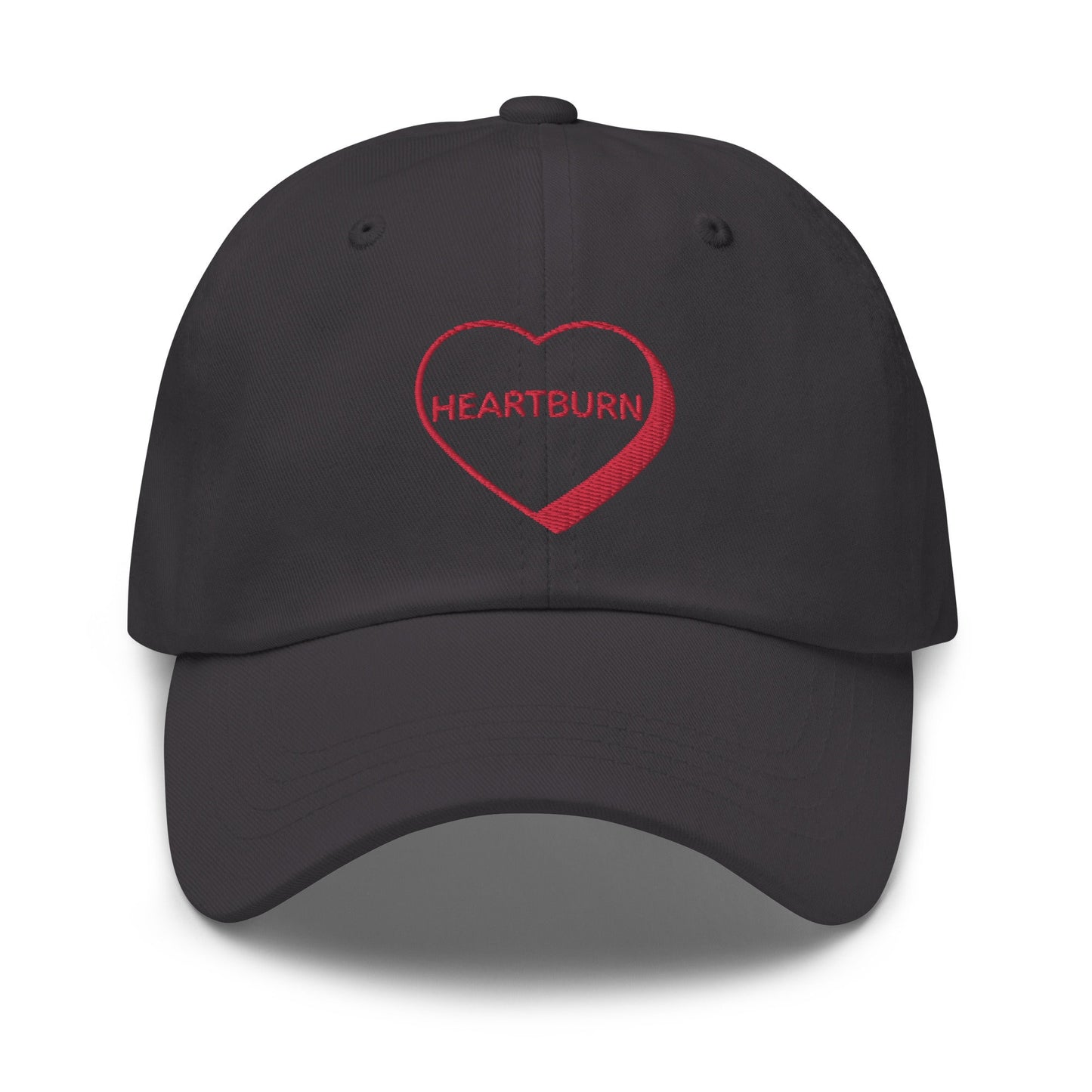 Heartburn Hat - Multiple Colors - Cotton Embroidered Cap