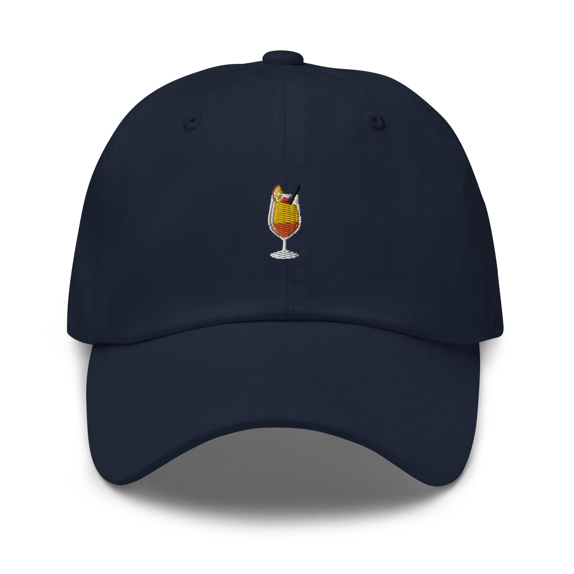 Tequila Sunrise Dad Hat  - Gift for Tequila based cocktail lovers - Embroidered Cotton Cap