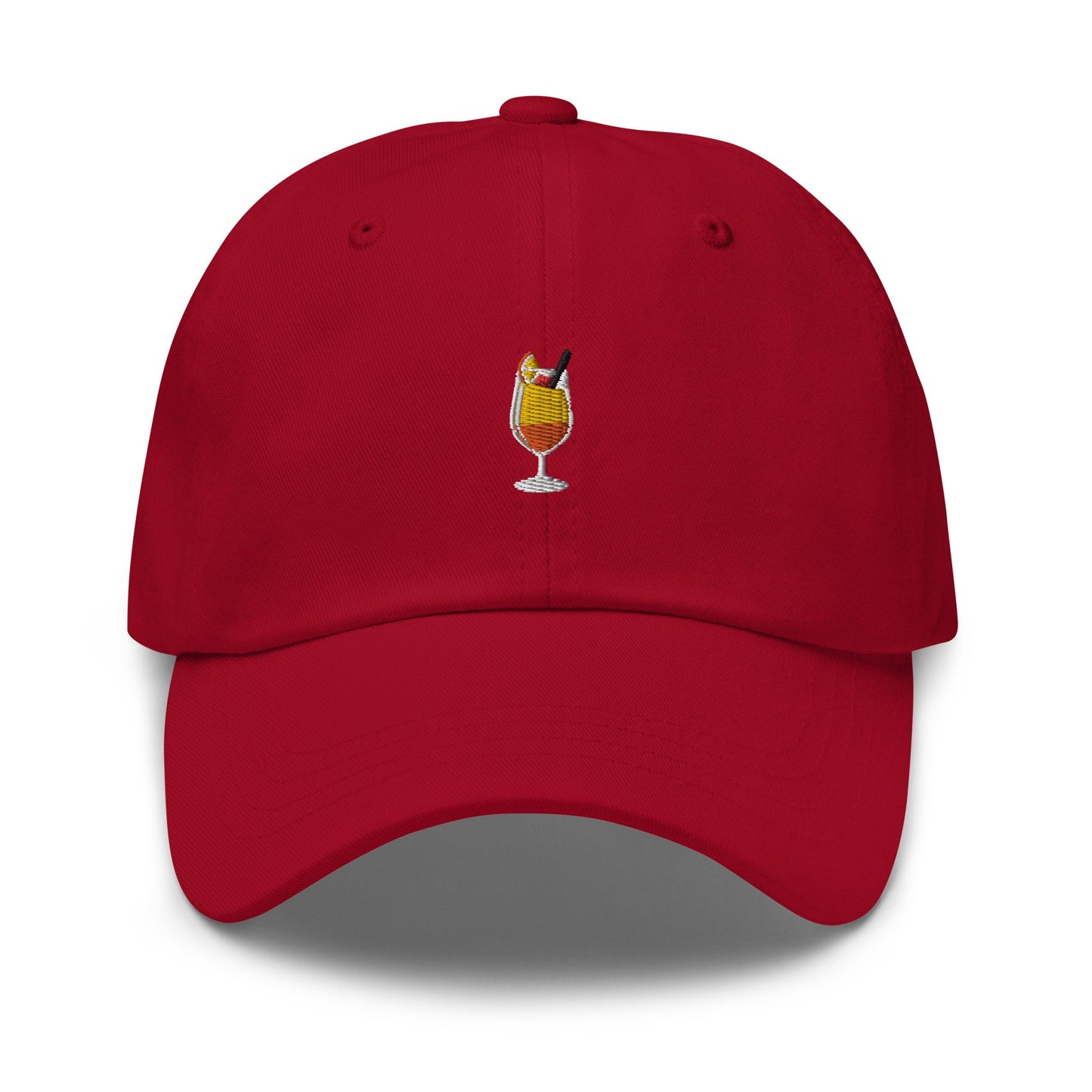 Tequila Sunrise Dad Hat  - Gift for Tequila based cocktail lovers - Embroidered Cotton Cap