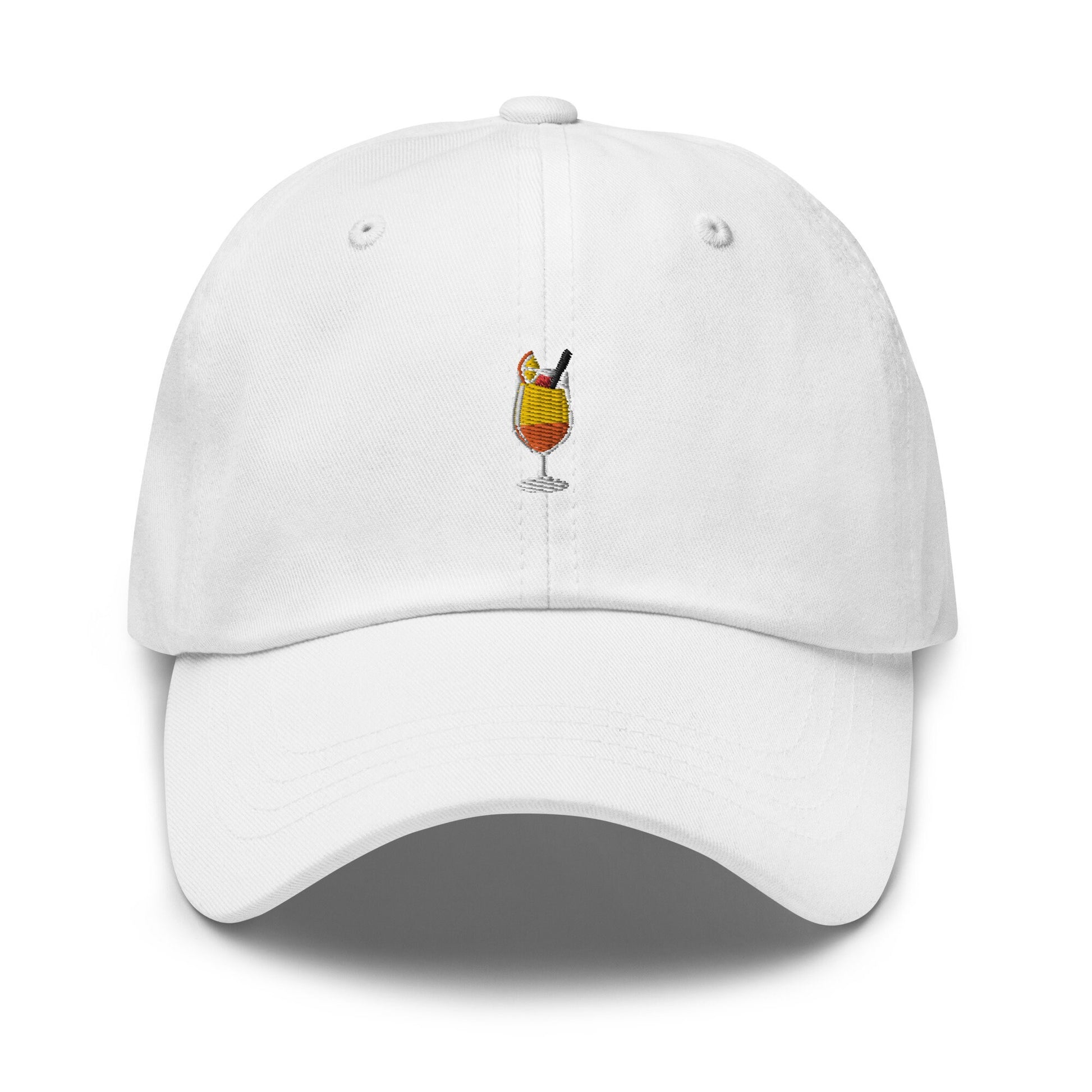 Tequila Sunrise Dad Hat  - Gift for Tequila based cocktail lovers - Embroidered Cotton Cap