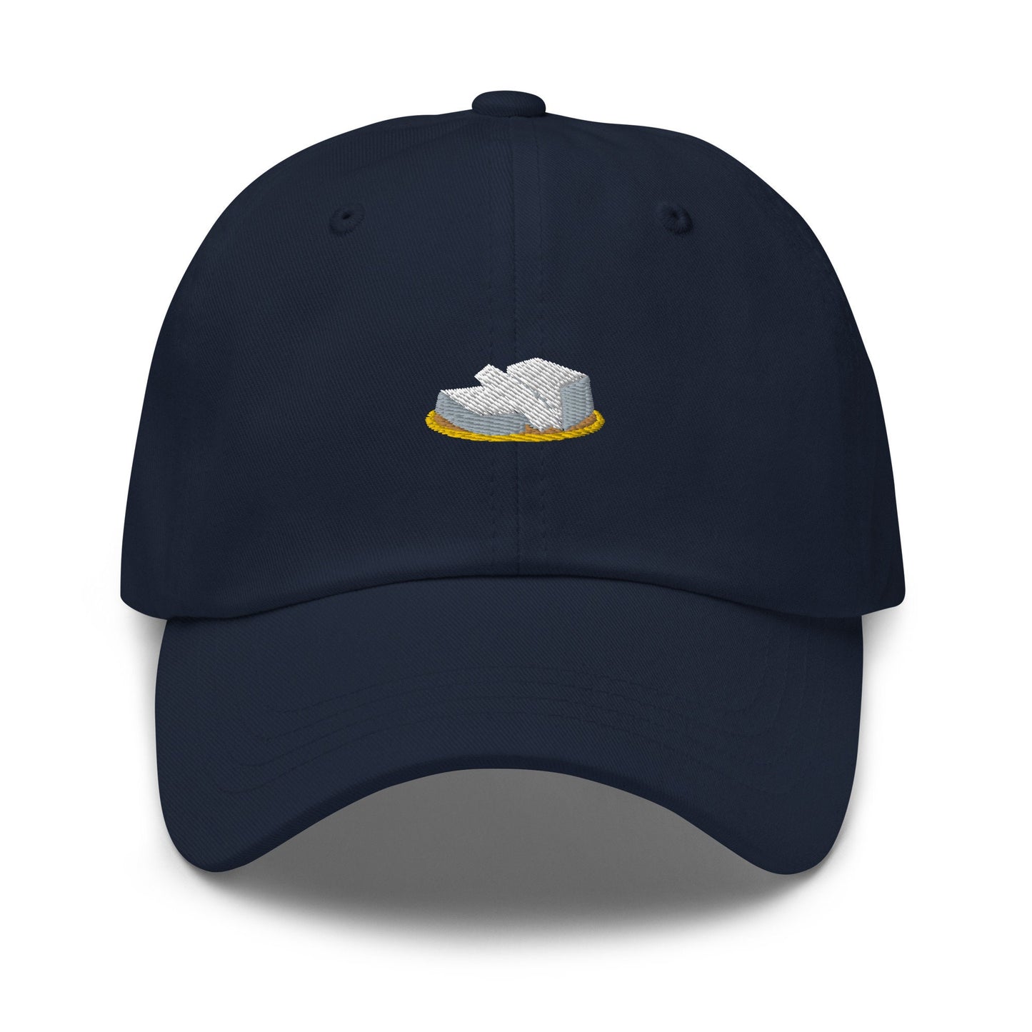 Tofu Hat - Asian Food Lovers - Soy Bean Stans - 100% Embroidered Cotton Dad Hat - Multiple Colours