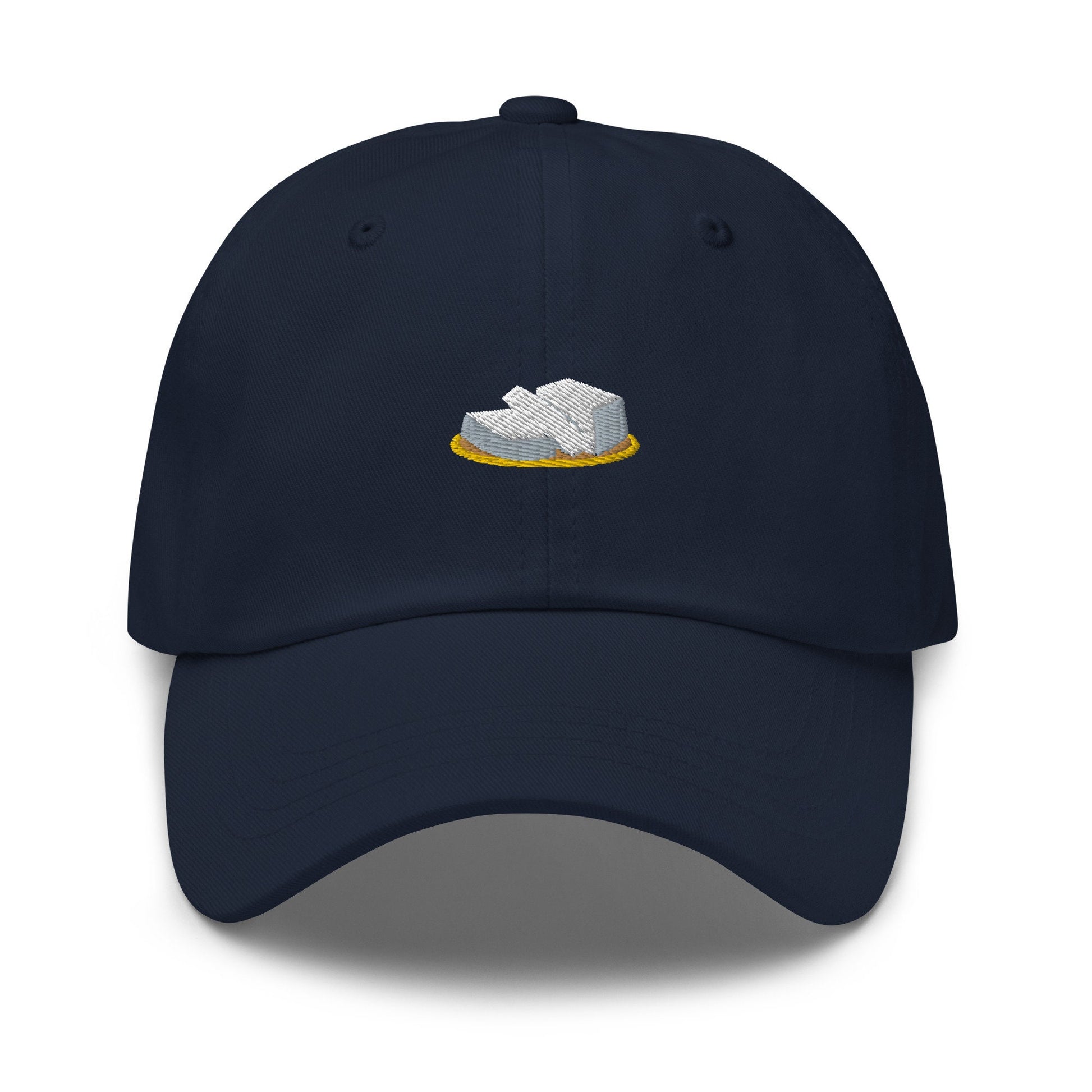 Tofu Hat - Asian Food Lovers - Soy Bean Stans - 100% Embroidered Cotton Dad Hat - Multiple Colours
