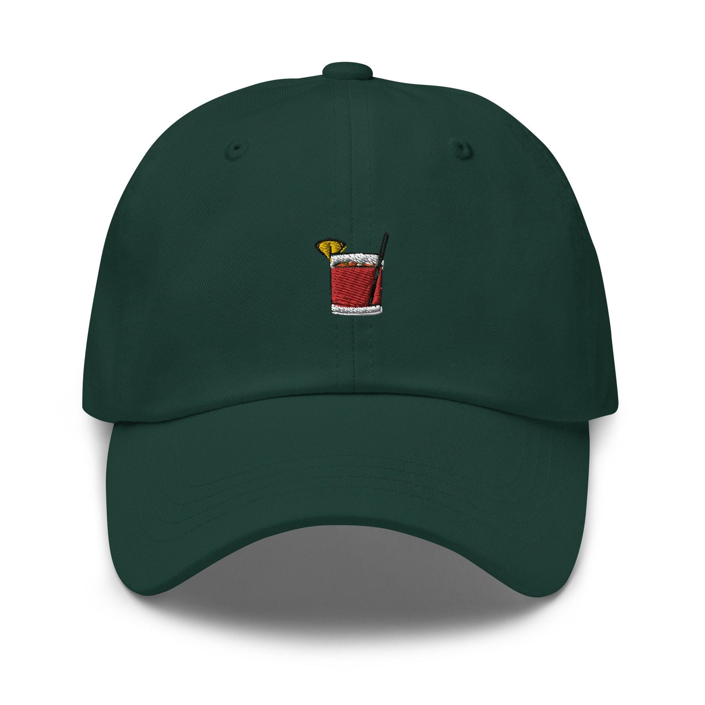 Old Fashioned Dad Hat - Gift for Cocktail Lovers - Minimalist Embroidered Cap - Multiple Colours
