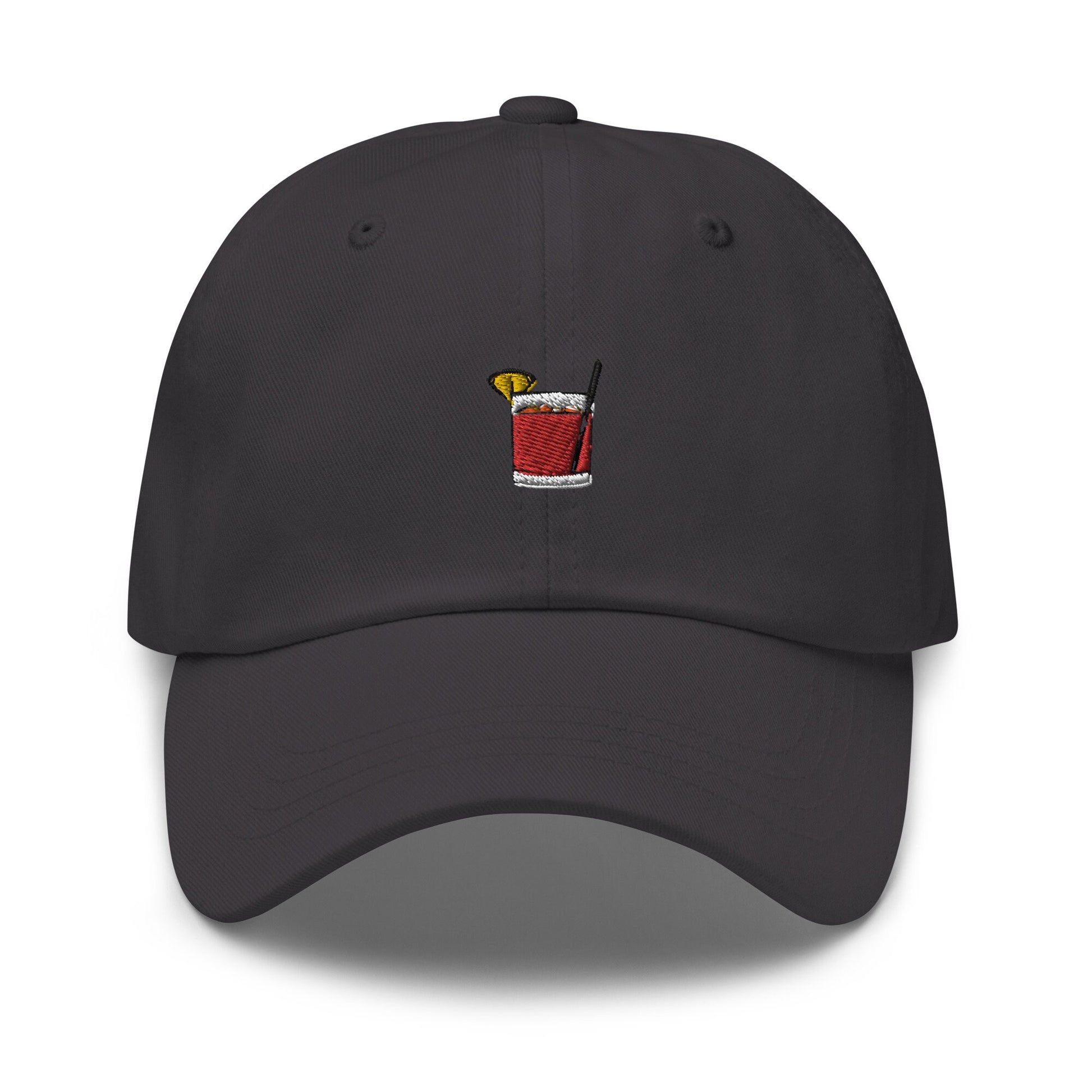 Old Fashioned Dad Hat - Gift for Cocktail Lovers - Minimalist Embroidered Cap - Multiple Colours