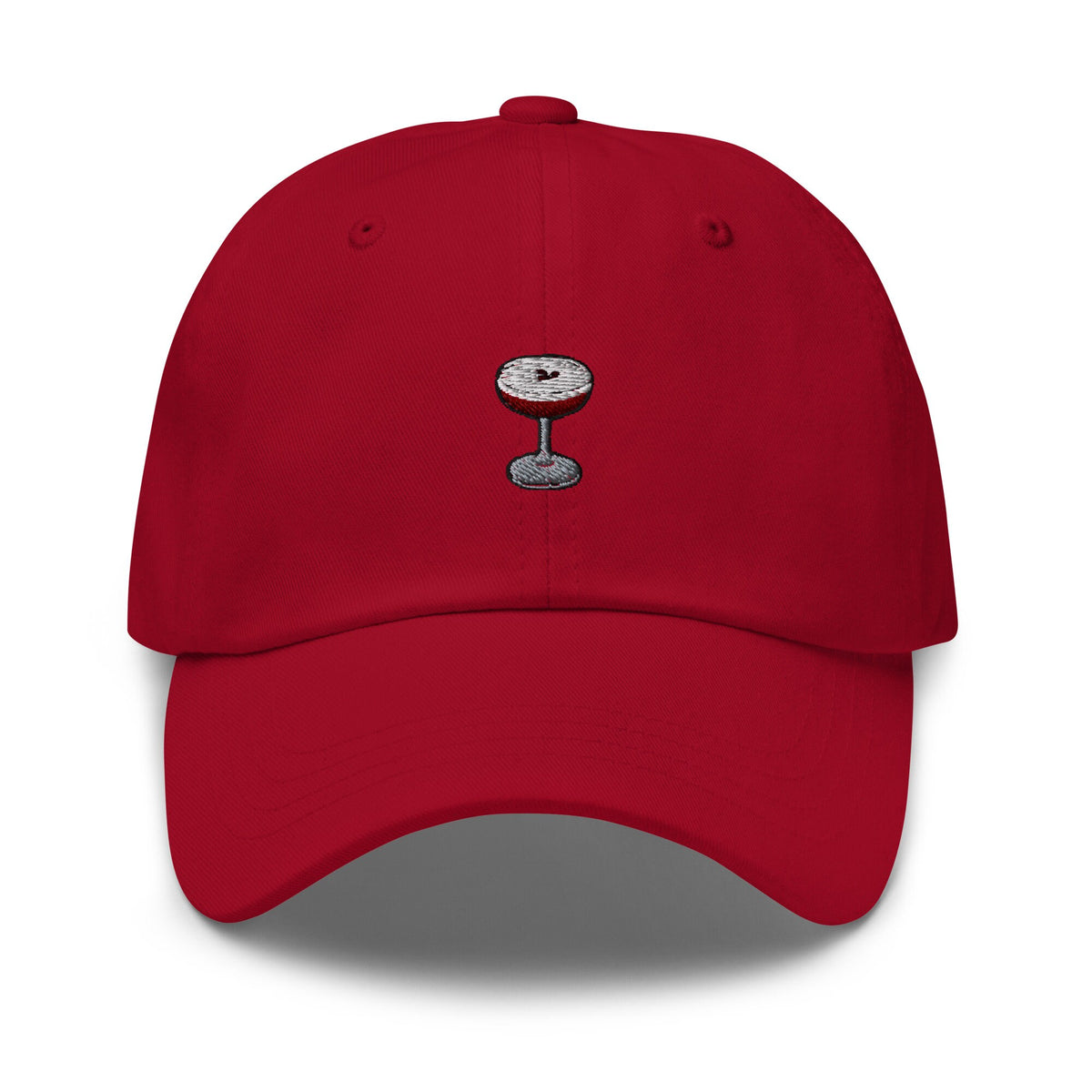 Embroidered Espresso Martini Hat - Gift for Cocktail Lovers - Minimalist Cap - Multiple Colours
