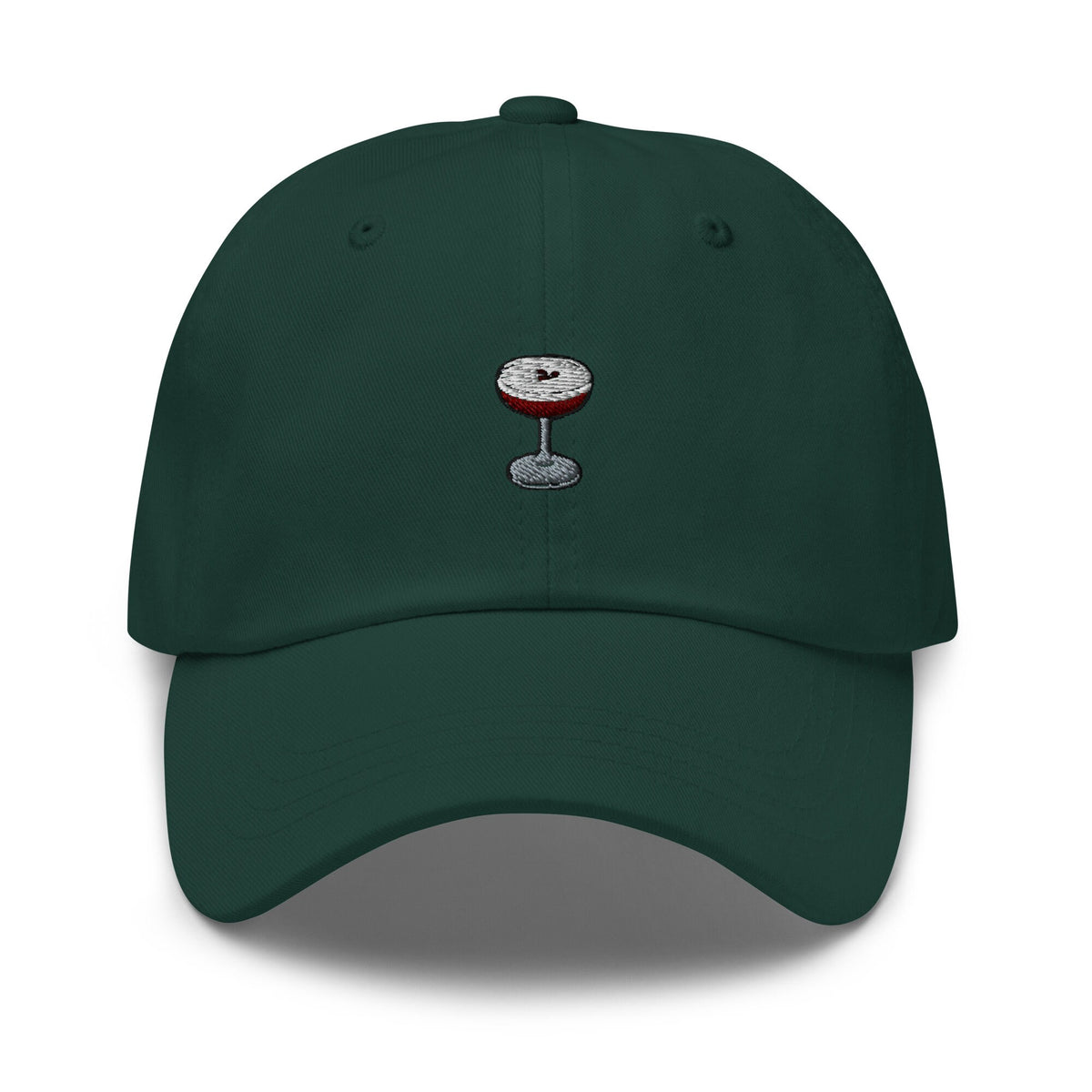 Embroidered Espresso Martini Hat - Gift for Cocktail Lovers - Minimalist Cap - Multiple Colours
