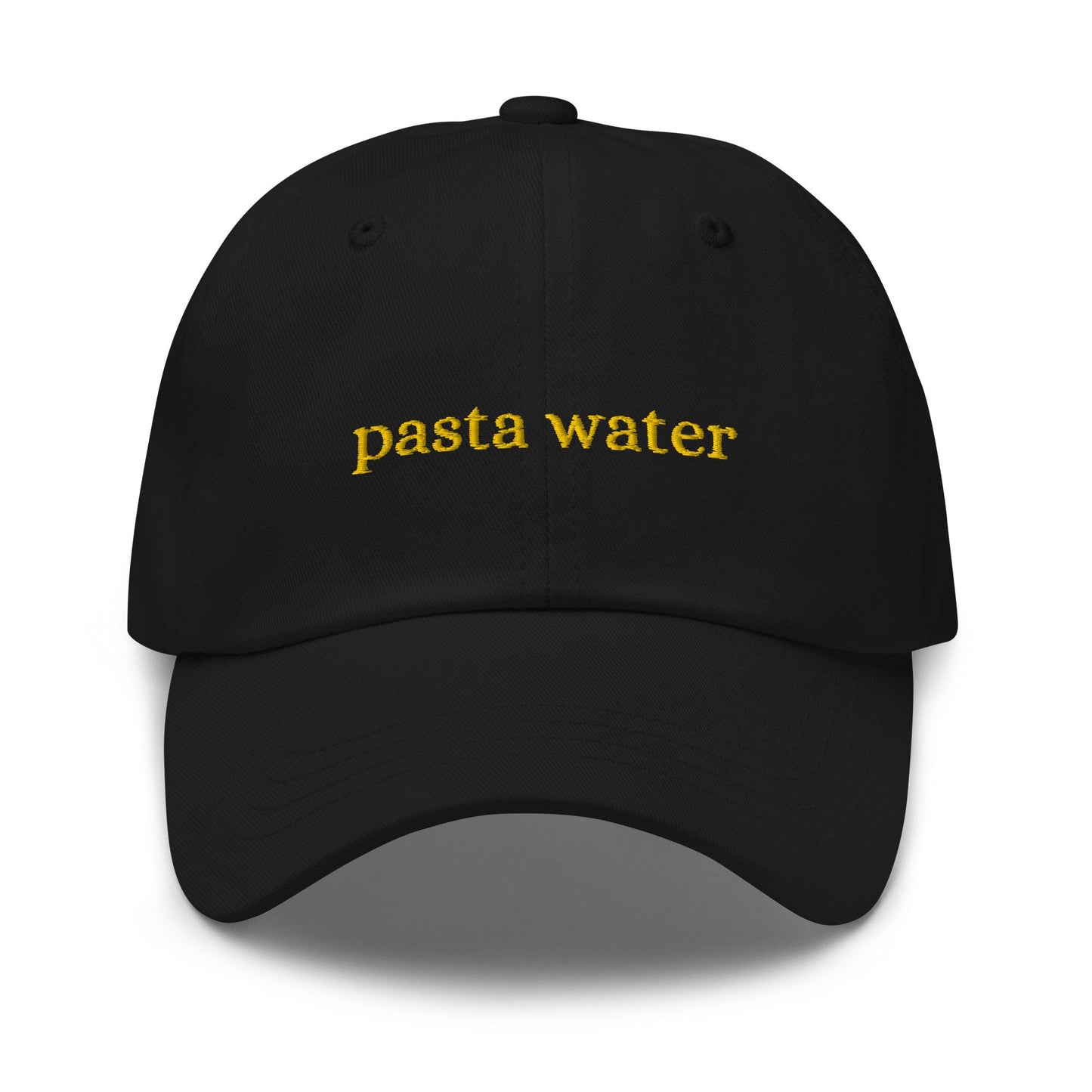 Pasta Water Dad Hat - Home Chefs - Foodies - Italian Food Lovers - Cotton Embroidered Cap - Multiple Colors