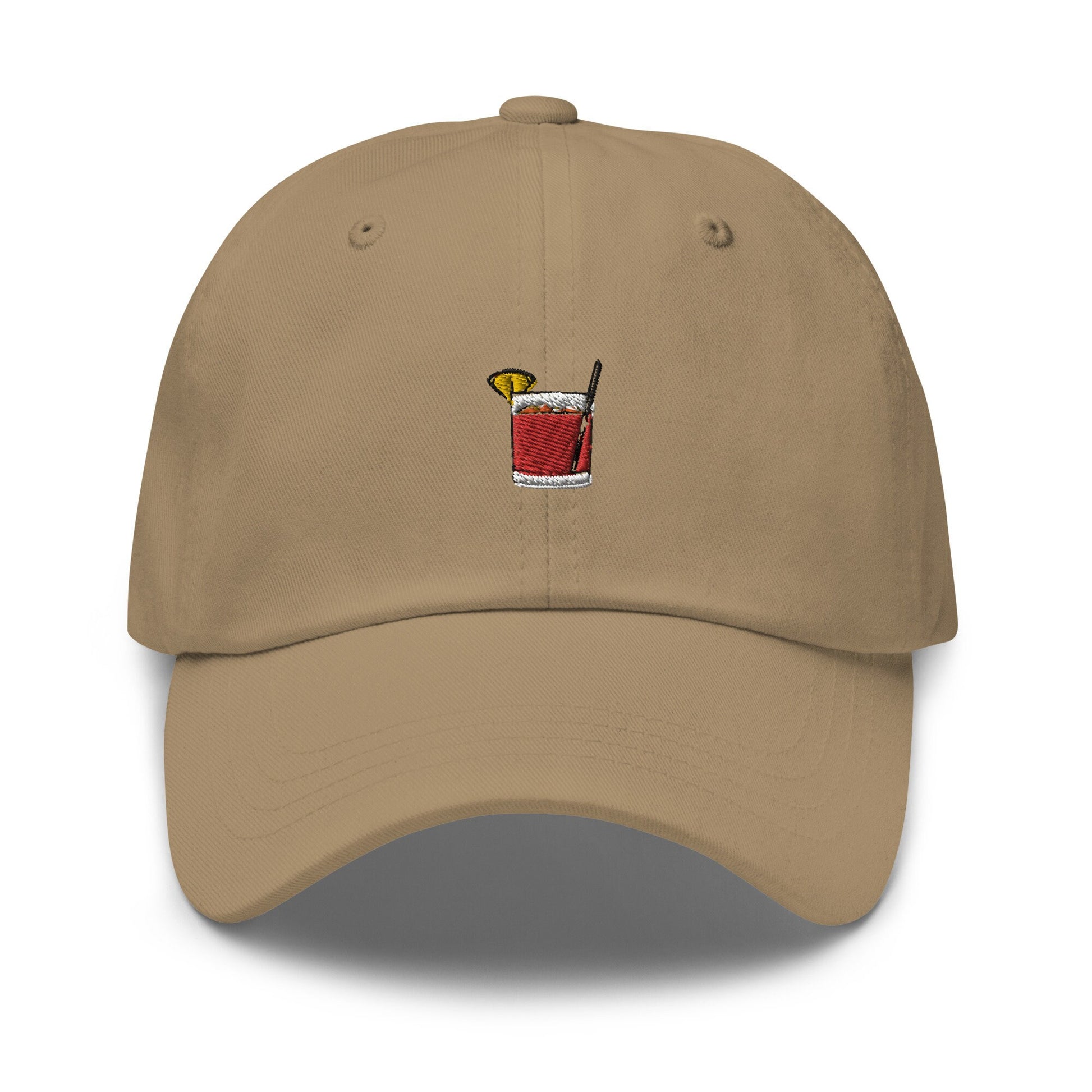 Old Fashioned Dad Hat - Gift for Cocktail Lovers - Minimalist Embroidered Cap - Multiple Colours