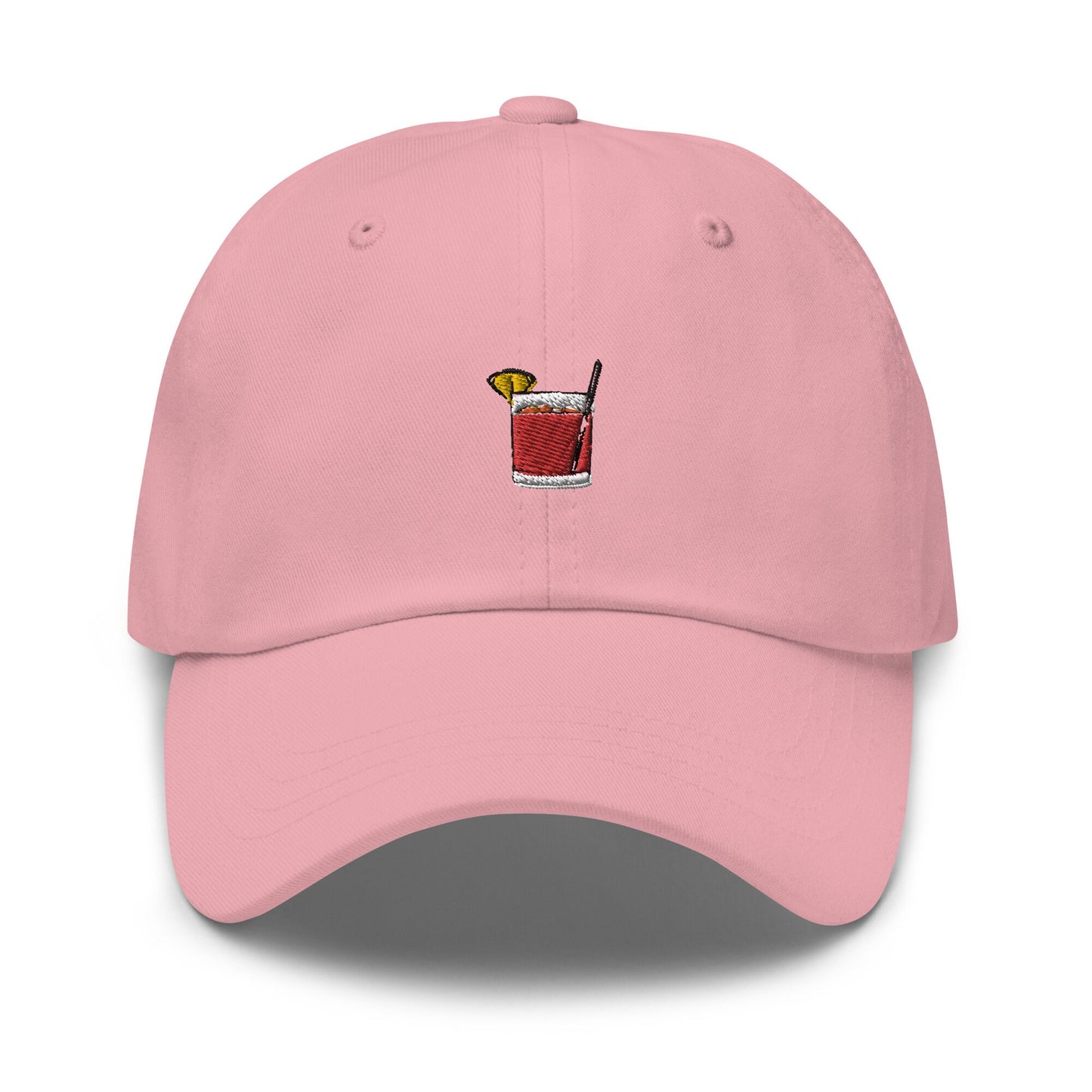 Old Fashioned Dad Hat - Gift for Cocktail Lovers - Minimalist Embroidered Cap - Multiple Colours