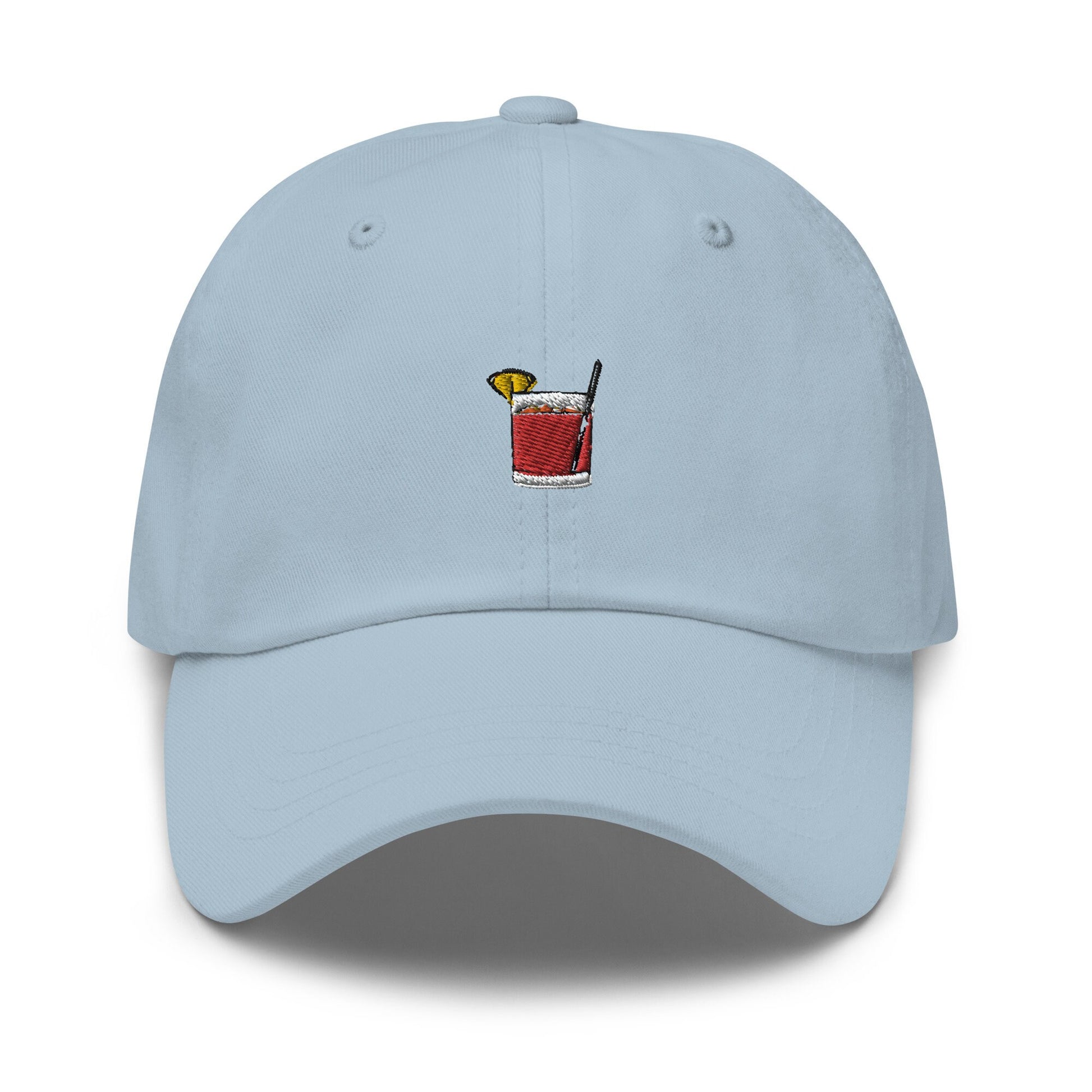 Old Fashioned Dad Hat - Gift for Cocktail Lovers - Minimalist Embroidered Cap - Multiple Colours