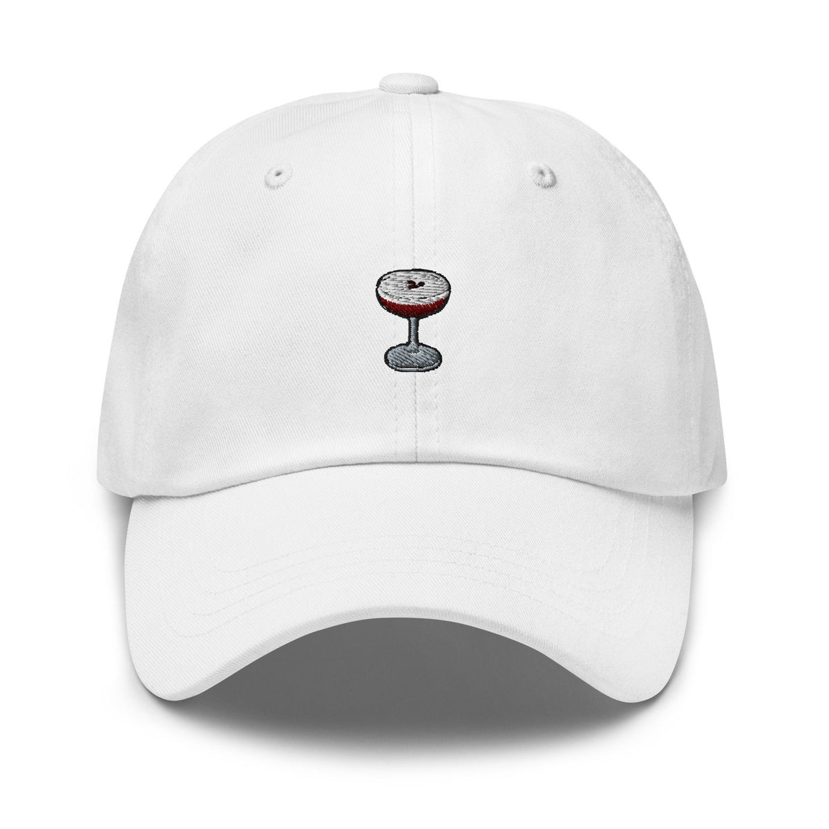 Embroidered Espresso Martini Hat - Gift for Cocktail Lovers - Minimalist Cap - Multiple Colours