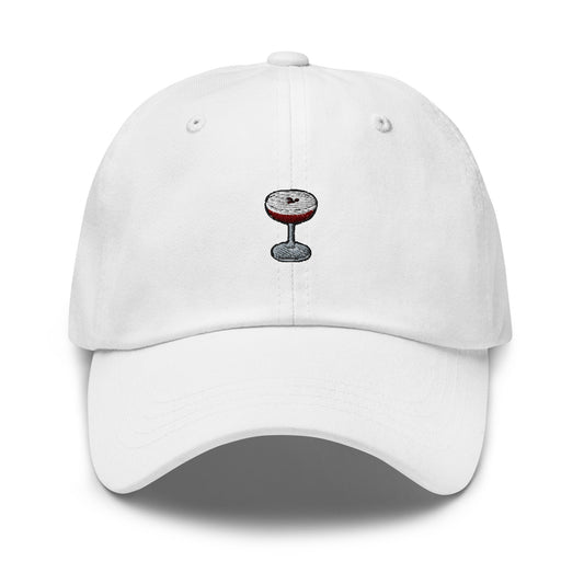 Embroidered Espresso Martini Hat - Gift for Cocktail Lovers - Minimalist Cap - Multiple Colours