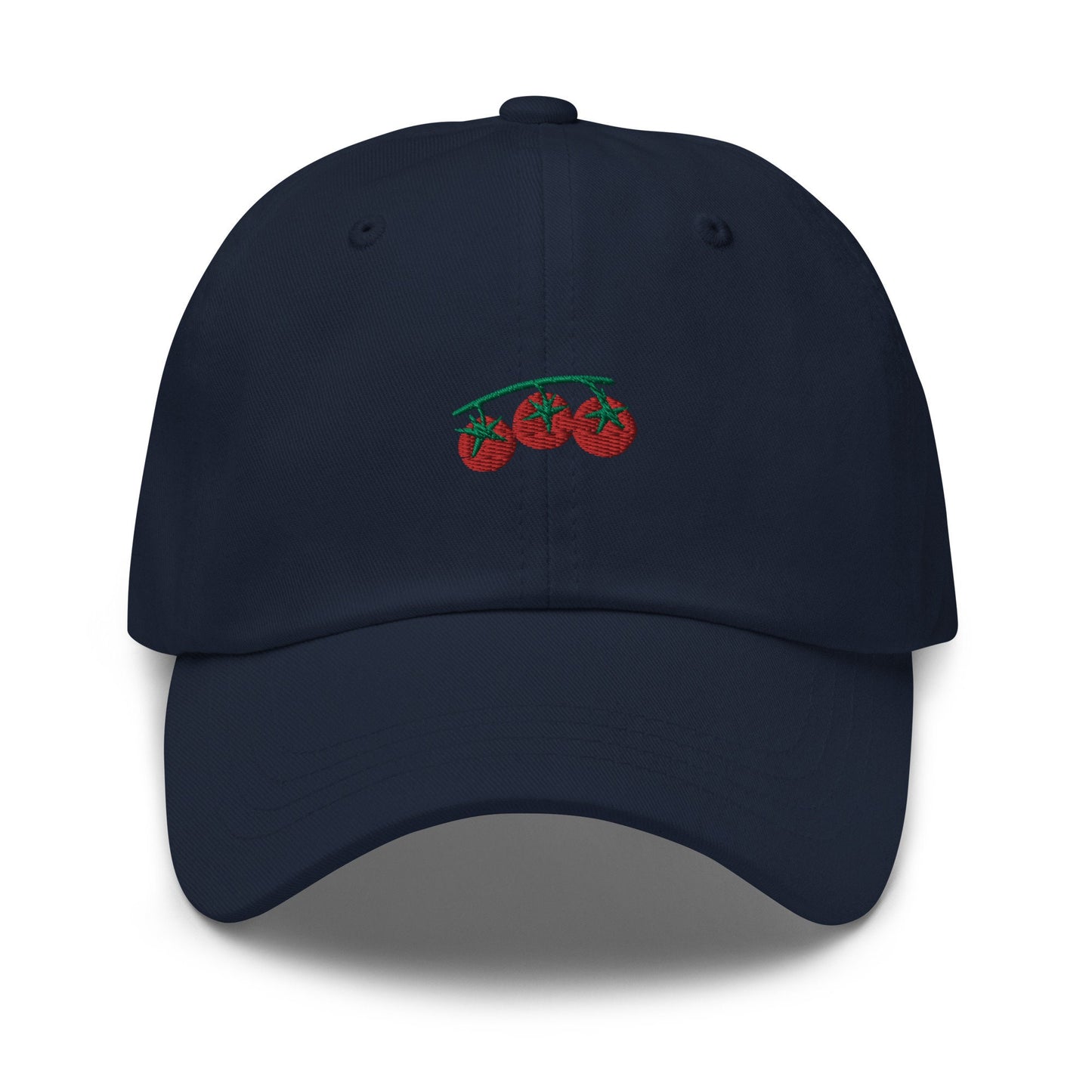Tomato Vine Dad Hat - Italian Food Lovers - Tomato Gift - Cotton Embroidered Cap - Multiple Colors