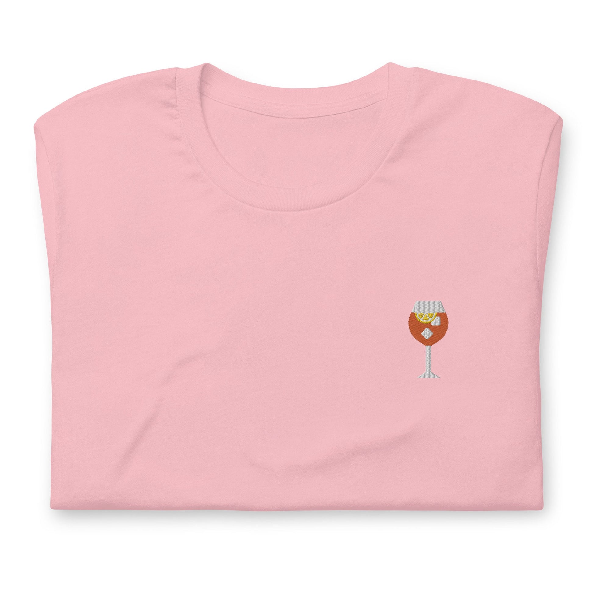 Spritz T Shirt - Minimalist Embroidered Shirt - Multiple Colours