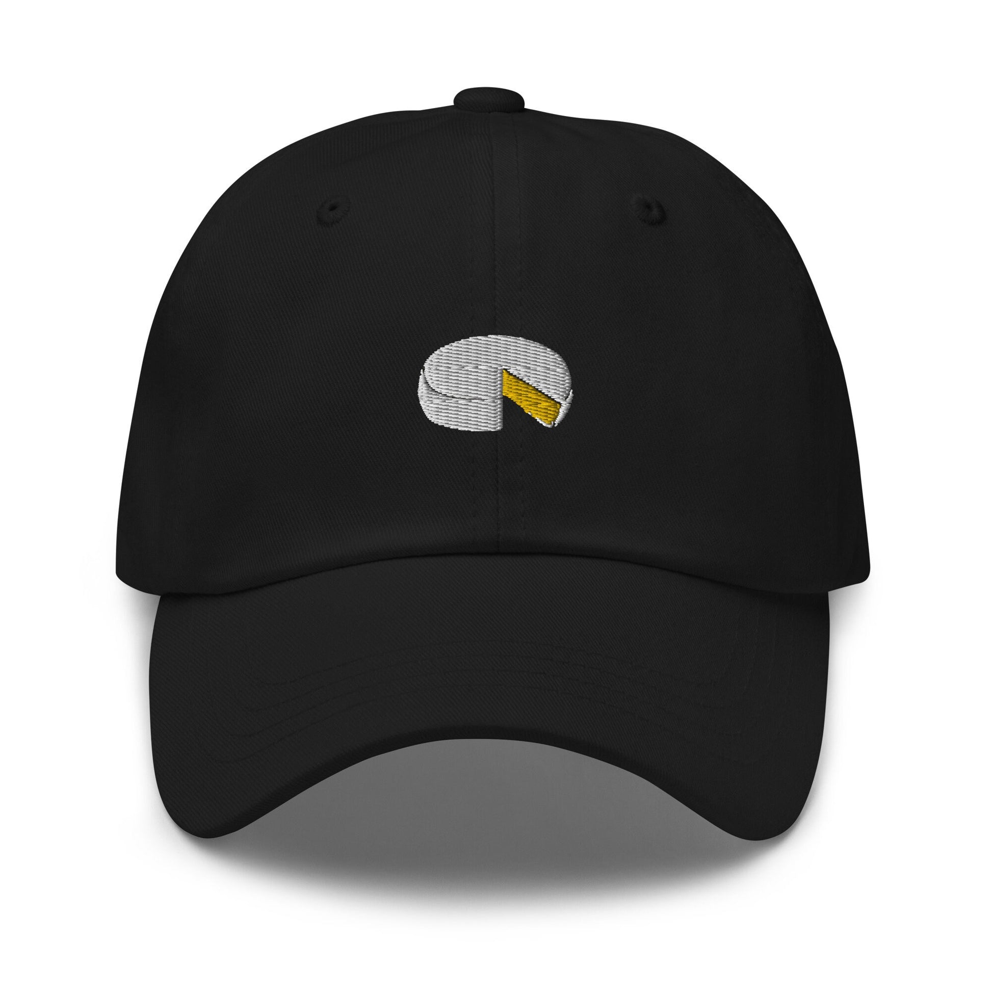 Brie Dad Hat - Gift for Cheese Lovers - Minimalist Embroidered Cap - Multiple Colours