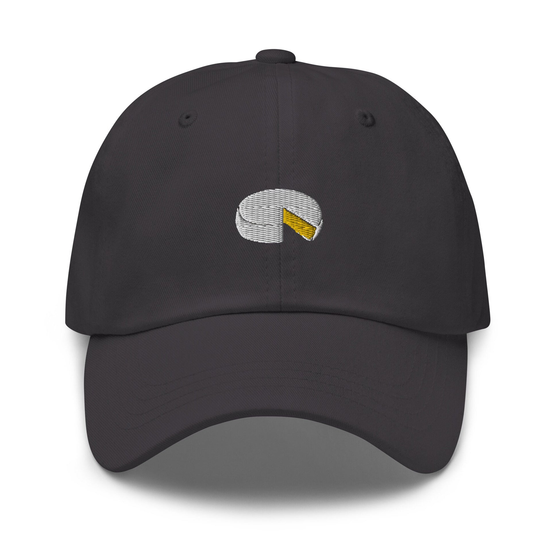 Brie Dad Hat - Gift for Cheese Lovers - Minimalist Embroidered Cap - Multiple Colours
