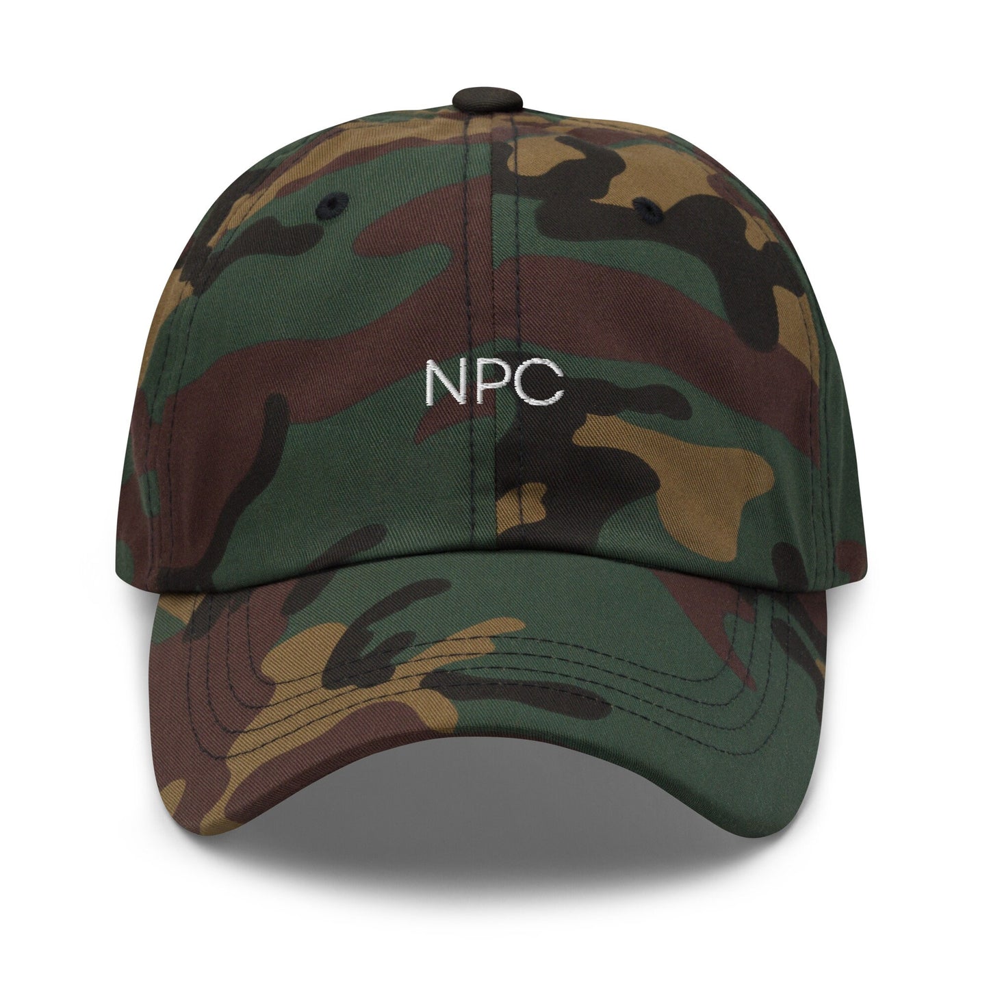 NPC Hat - Life is a Simulation - Non-player Character - Cotton Embroidered Cap