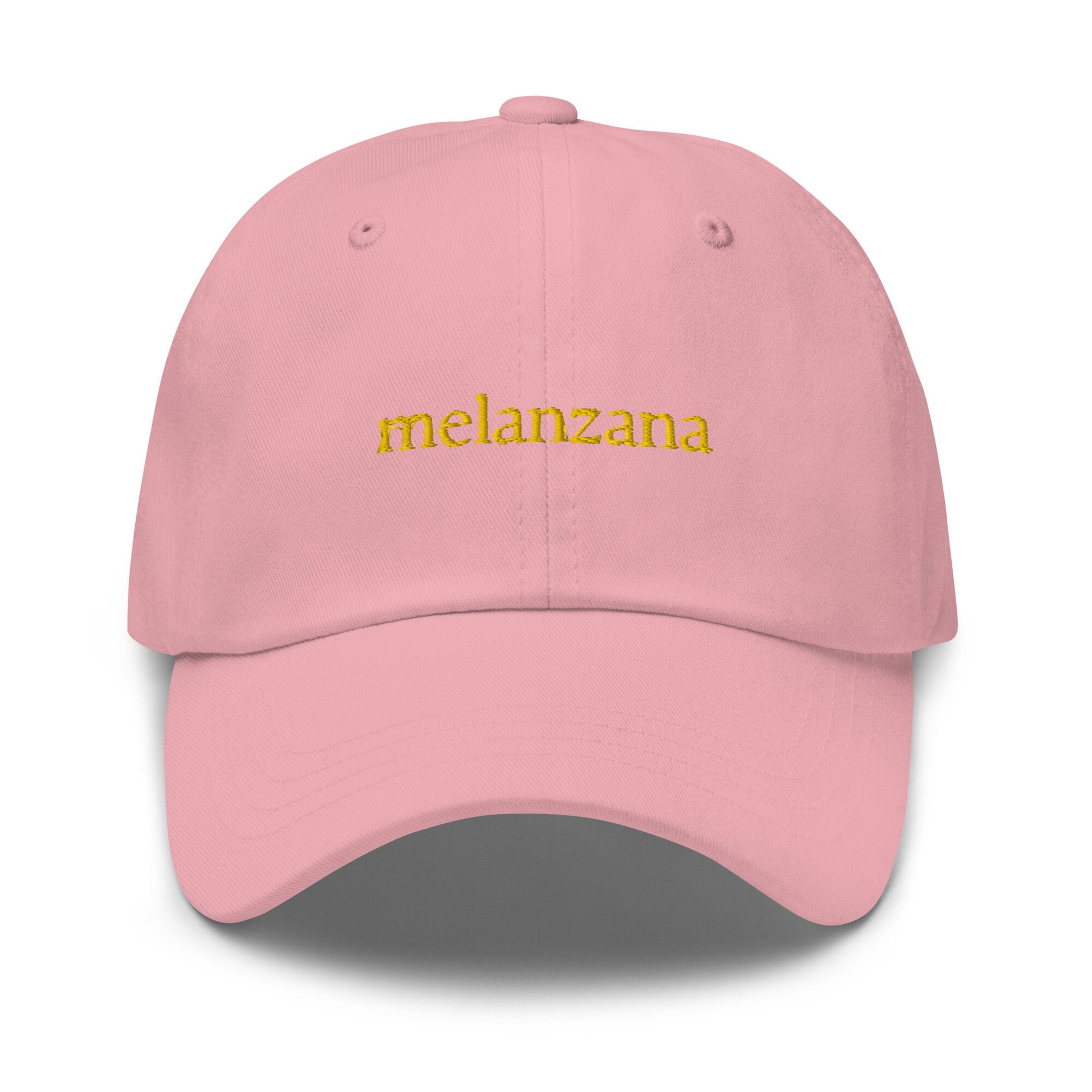 Melanzana Dad Hat - Gift for Italian Eggplant lovers - Cotton embroidered Cap