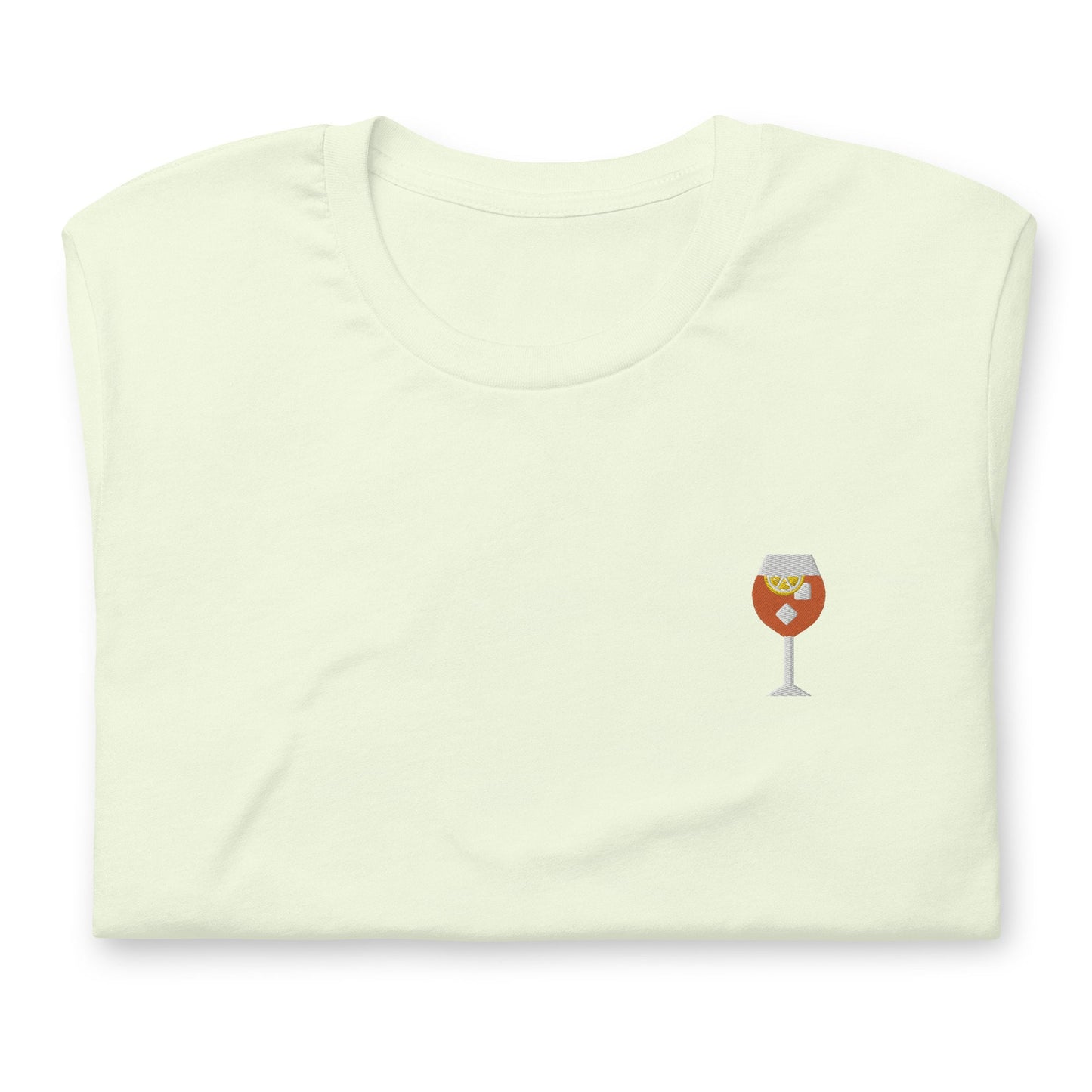 Spritz T Shirt - Minimalist Embroidered Shirt - Multiple Colours