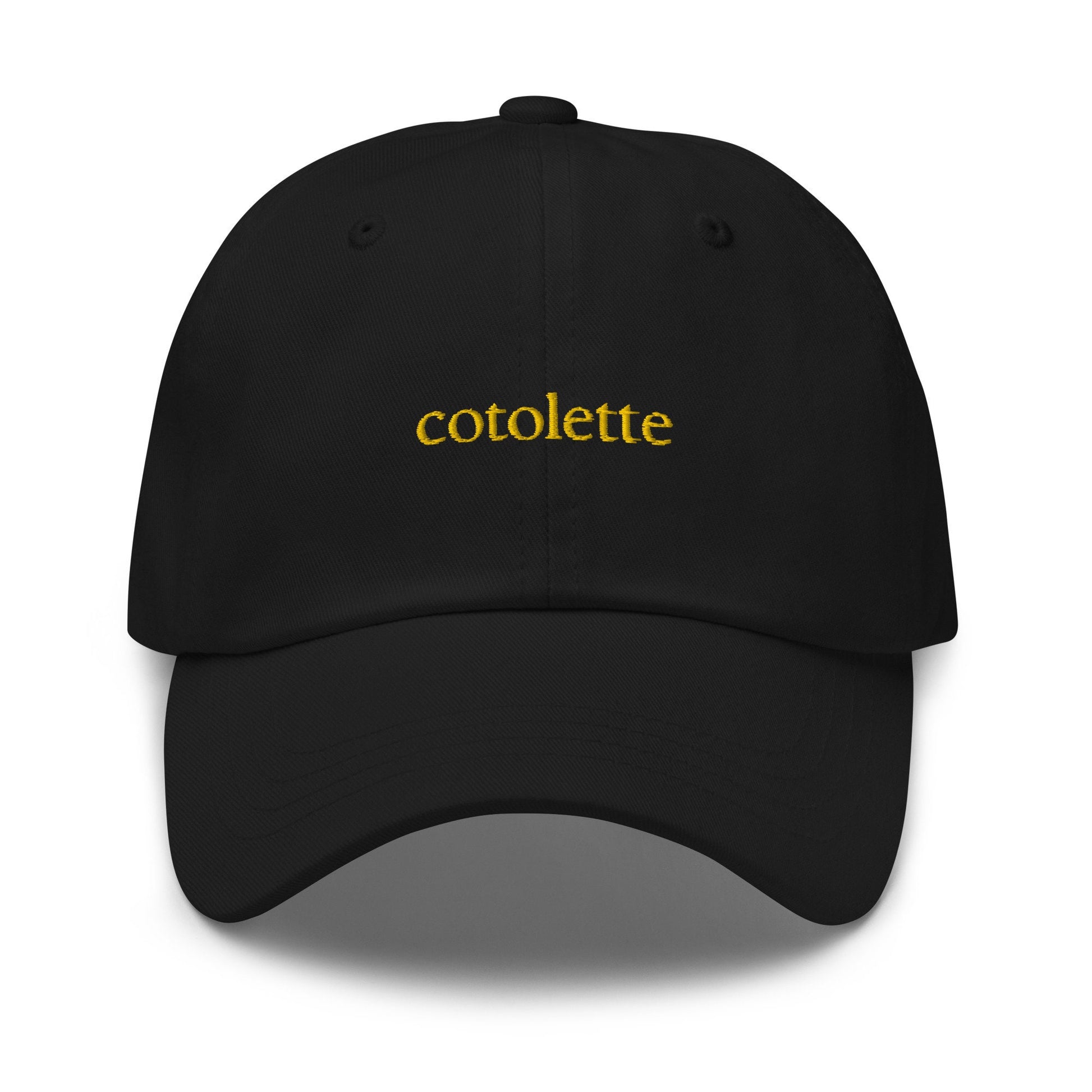Cotolette Dad Hat - Gift for Italian pasta lovers - Cotton embroidered Cap