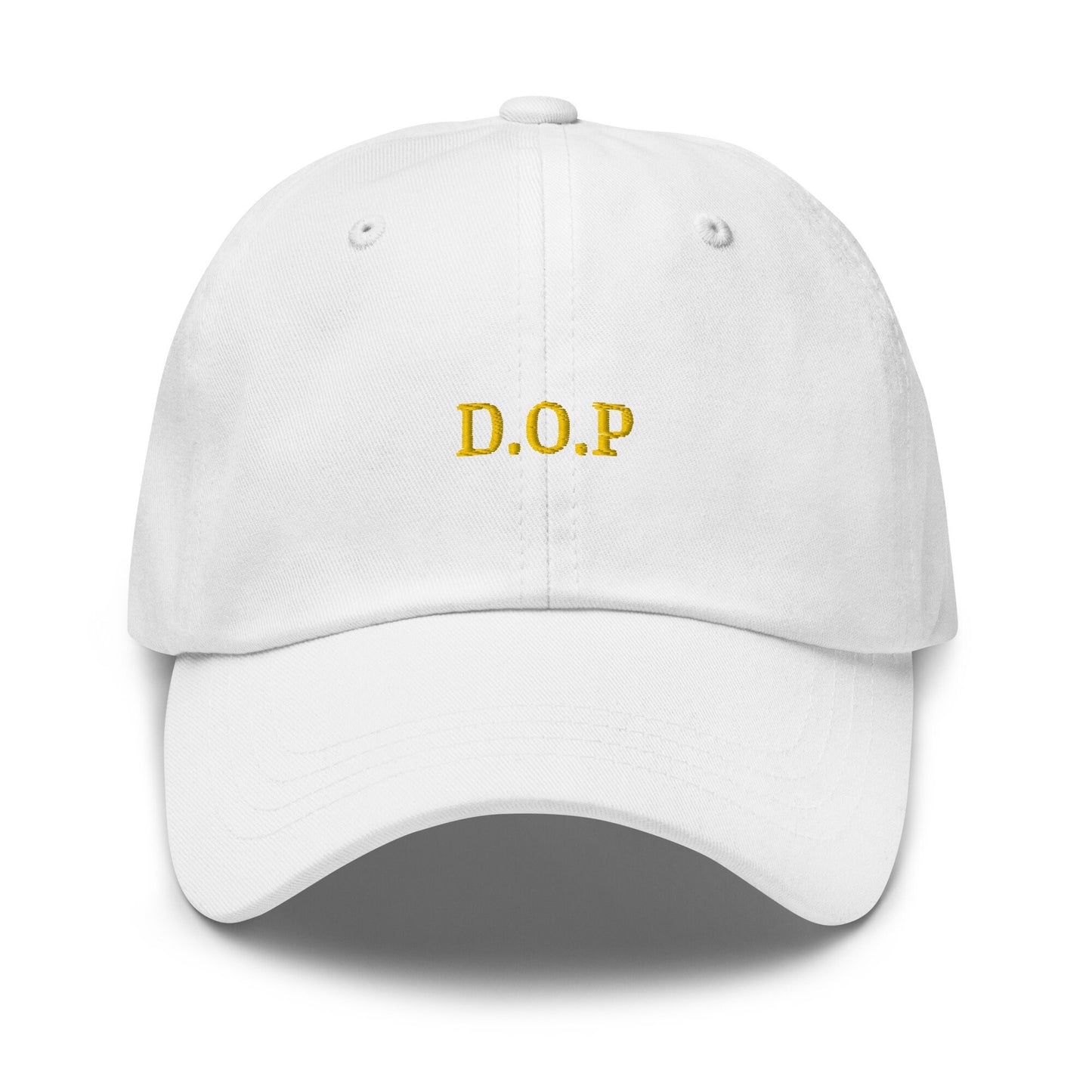 DOP Hat - Authentic Italian Food Fan gift - Denominazione di Origine Protetta - Cotton embroidered Cap