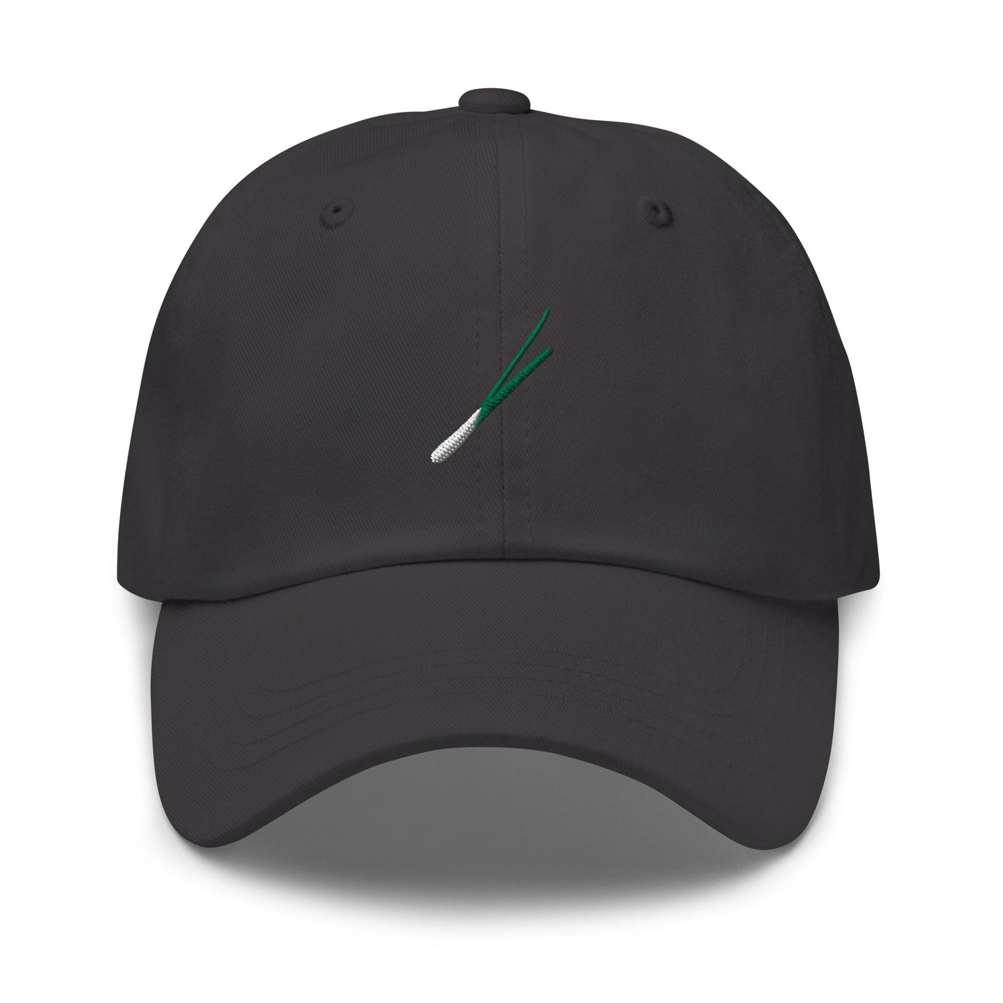 Green Onion Hat - Scallion - Foodie Gift - Multiple Colors - Cotton Embroidered Cap