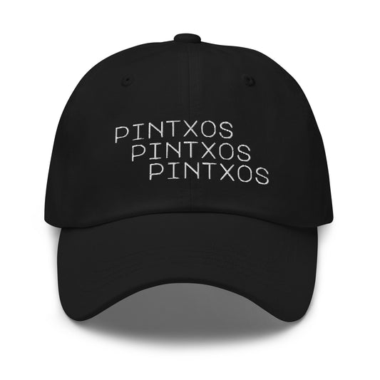 Pintxos Hat - Spanish Tapas - Food Gift - Cotton Embroidered Dad Cap