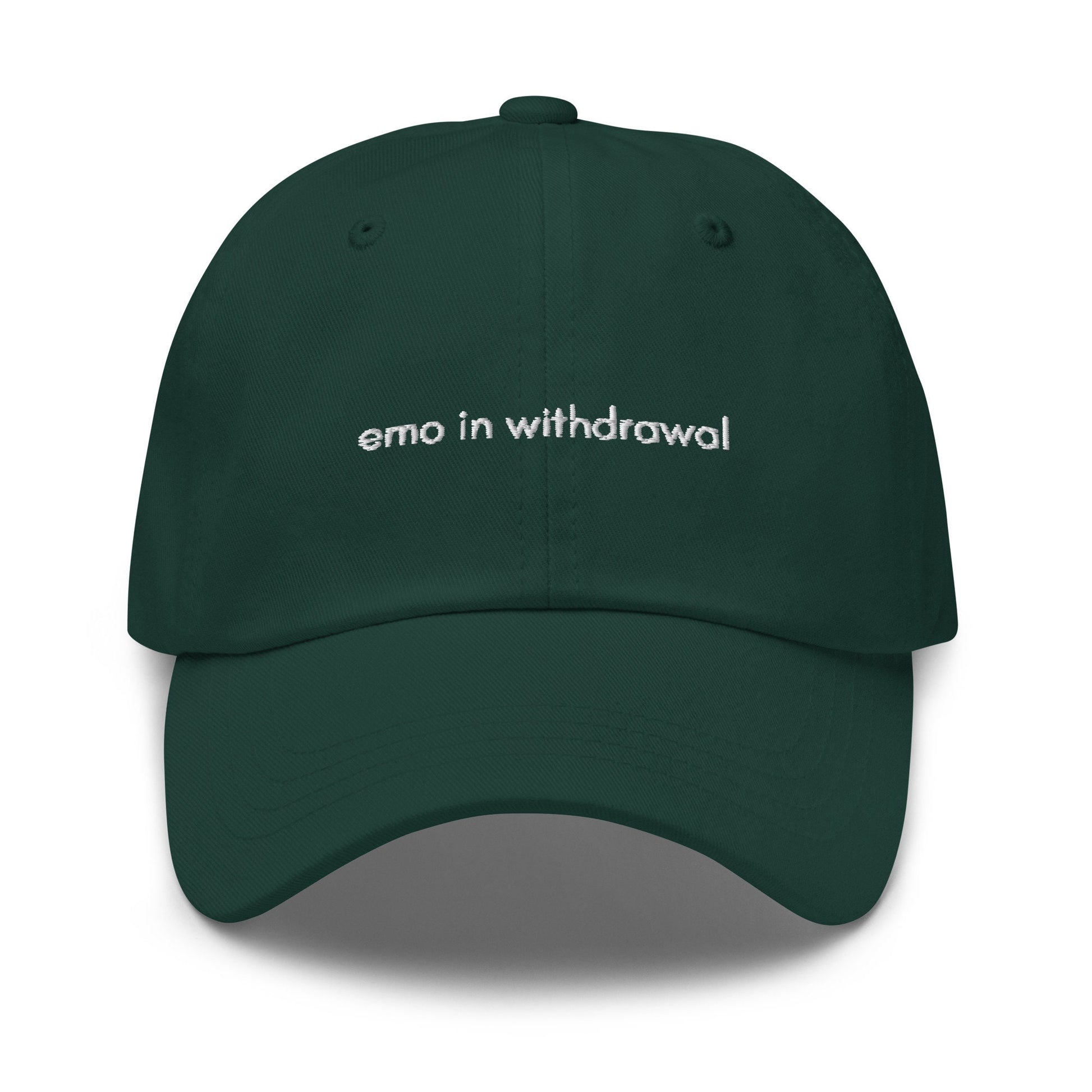 Emo Dad Hat - It was never a phase - Cotton Embroidered Cap - Multiple Colors