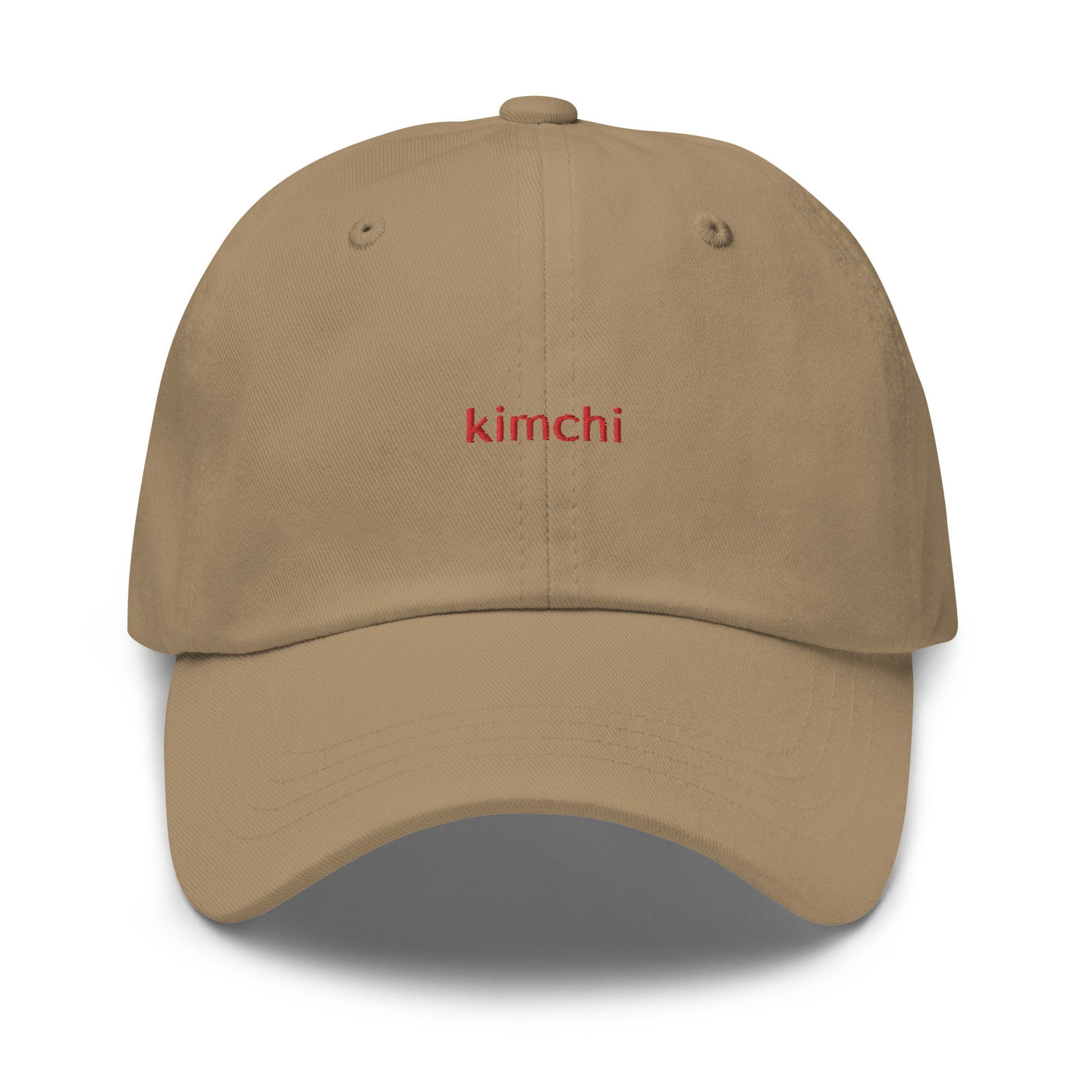 Kimchi Hat - Korean Food Gift - Multiple Colors - Cotton Embroidered Cap