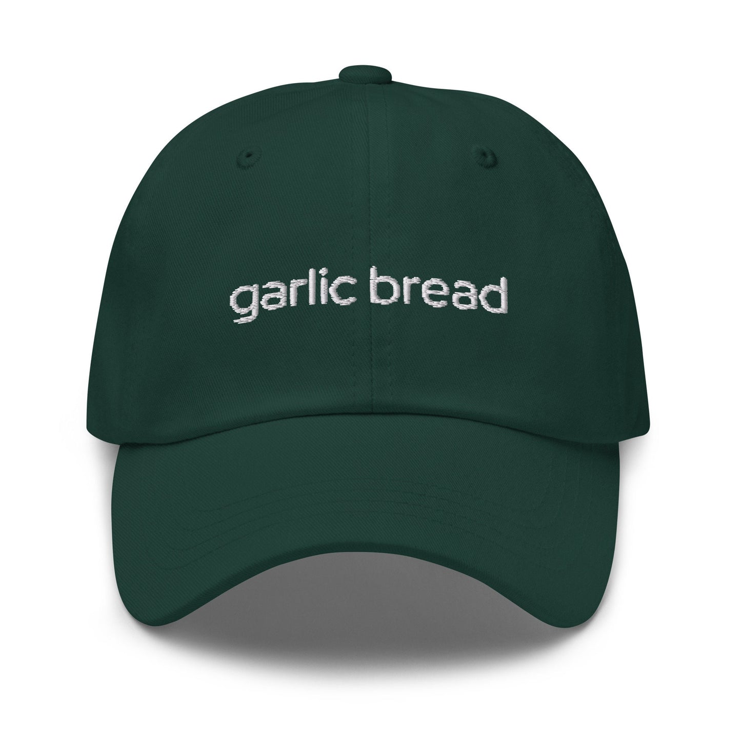 Garlic Bread Hat - Italian Start Gift - Garlic, Parm, Mozzarella, Butter, Olive Oil -  Embroidered Cotton Hat - Multiple Colors