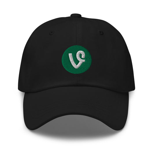 Vine Hat - Defunct Tech Unicorn -  Embroidered Cotton Baseball Hat - Multiple Colors