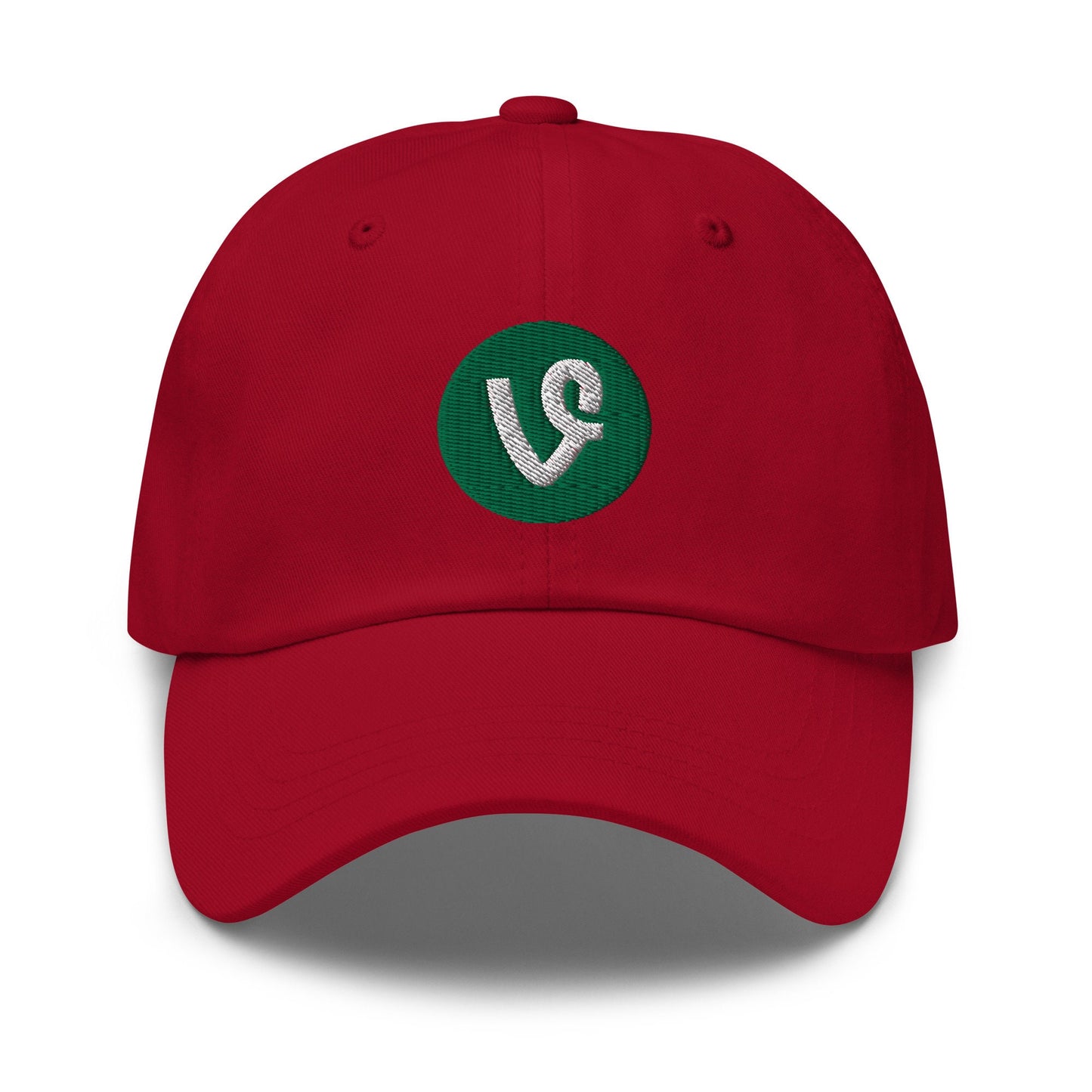Vine Hat - Defunct Tech Unicorn -  Embroidered Cotton Baseball Hat - Multiple Colors
