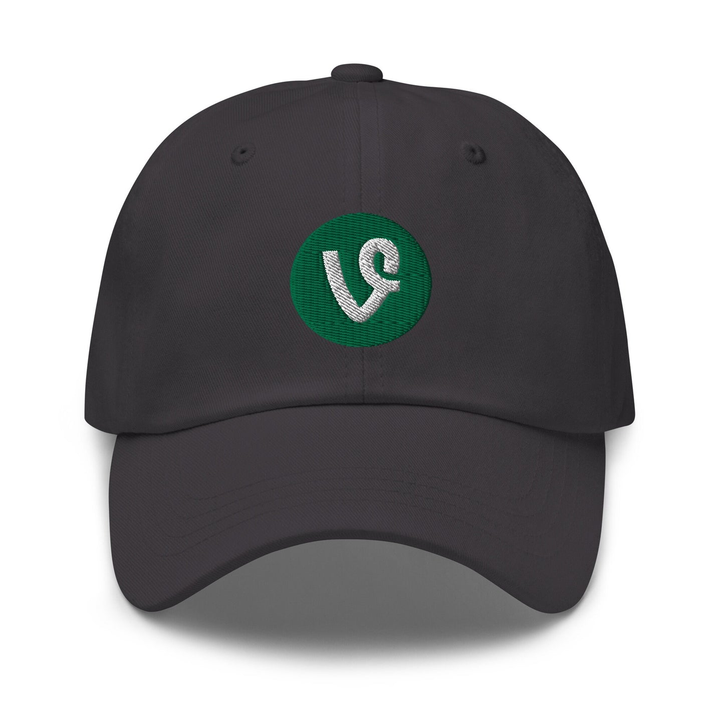 Vine Hat - Defunct Tech Unicorn -  Embroidered Cotton Baseball Hat - Multiple Colors