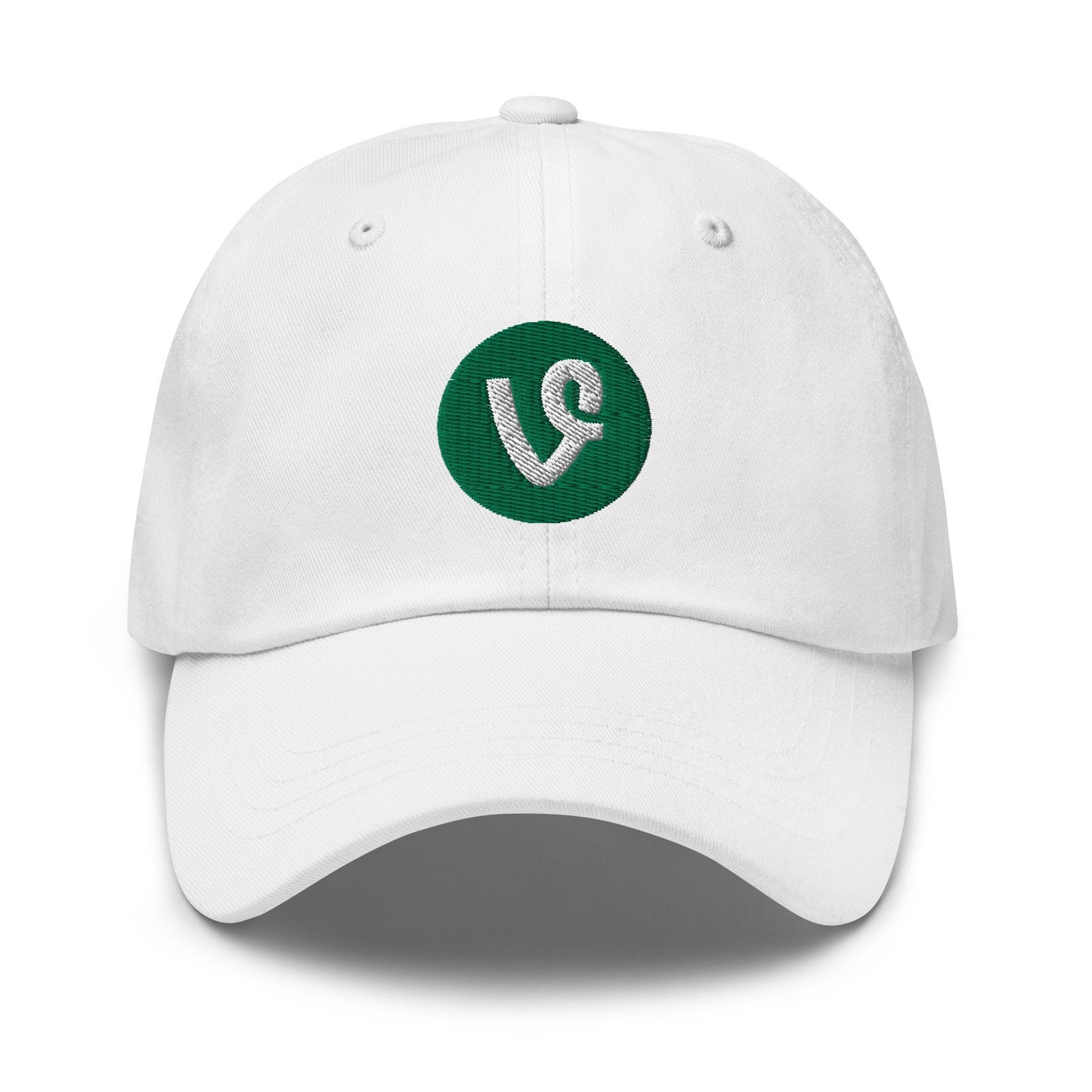 Vine Hat - Defunct Tech Unicorn -  Embroidered Cotton Baseball Hat - Multiple Colors