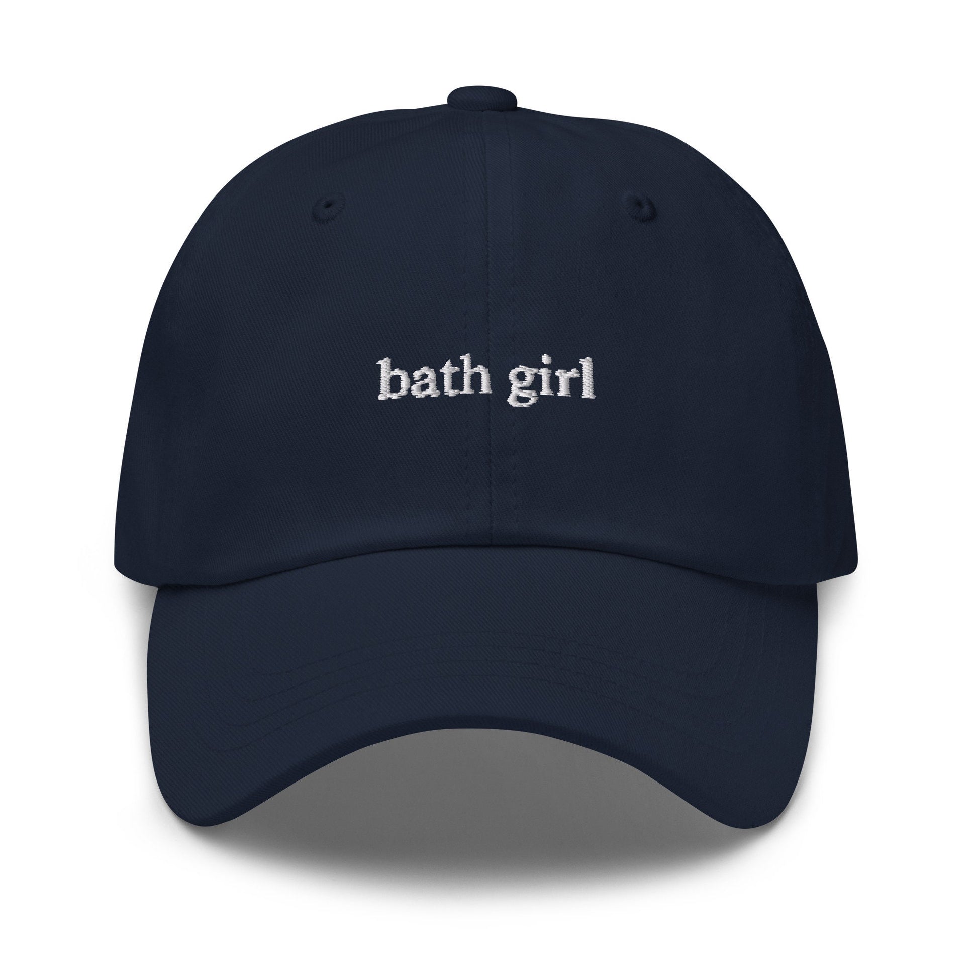 Bath Girl Hat - For those Who Love to Bathe in Bubbles  - Multiple Colors - Cotton Embroidered Baseball Cap