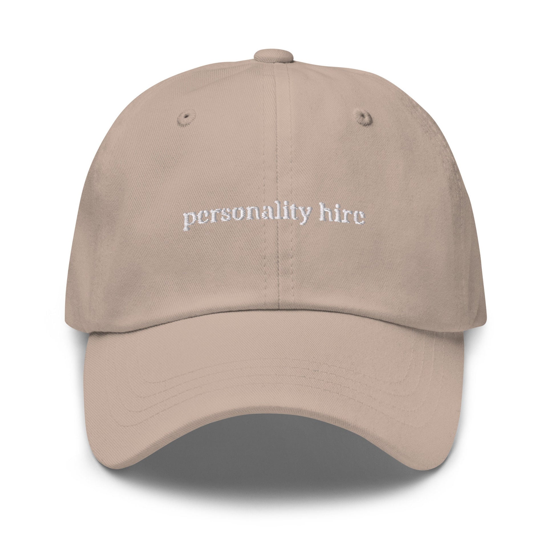 Personality Hire Hat - Corporate Humour - Funny Work Hat -  Multiple Colors - Cotton Embroidered Baseball Cap
