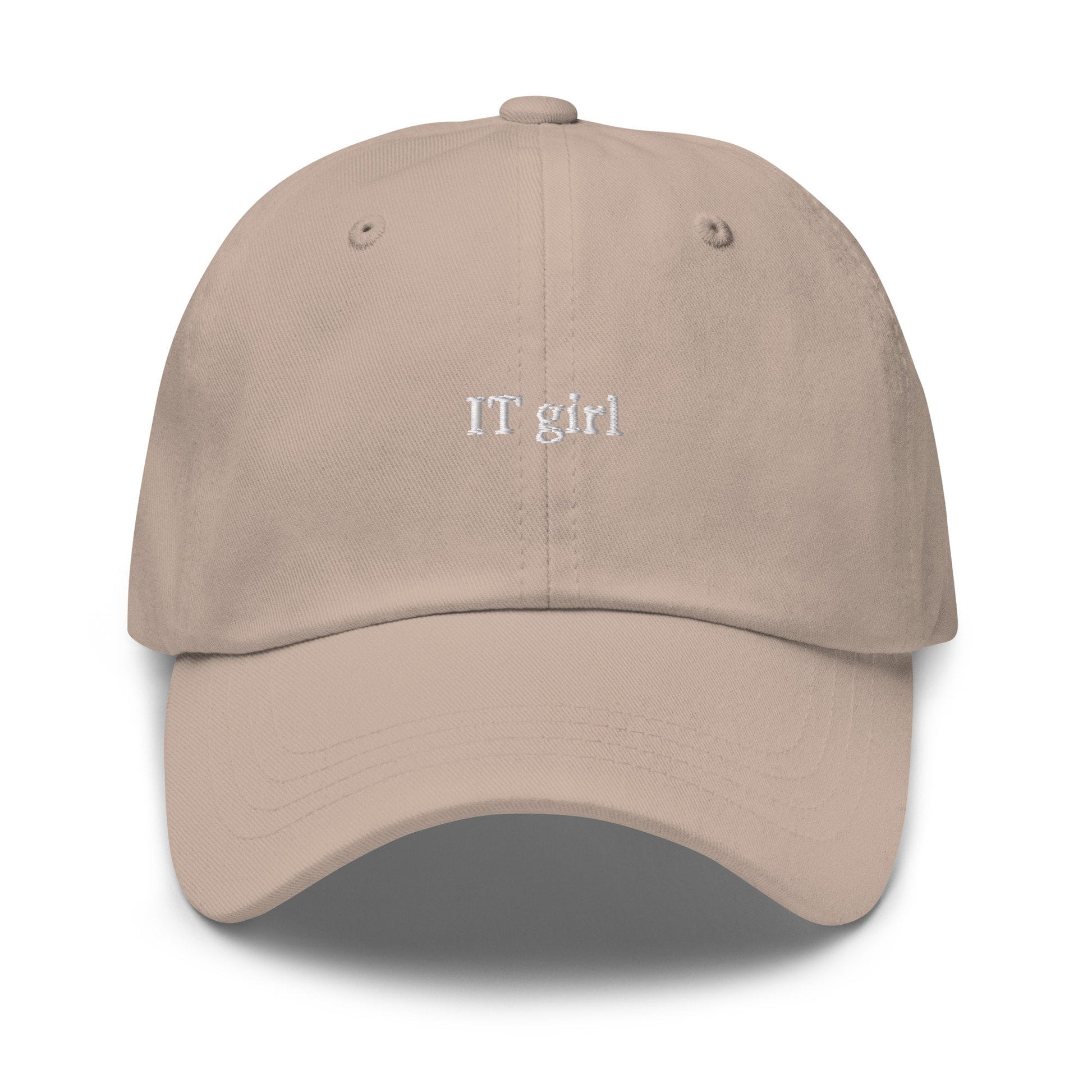 IT Girl Hat - For Girlboss Women In Tech - Girls in Stem - Funny Gift - Gift Cotton Embroidered Cap - Multiple Colors